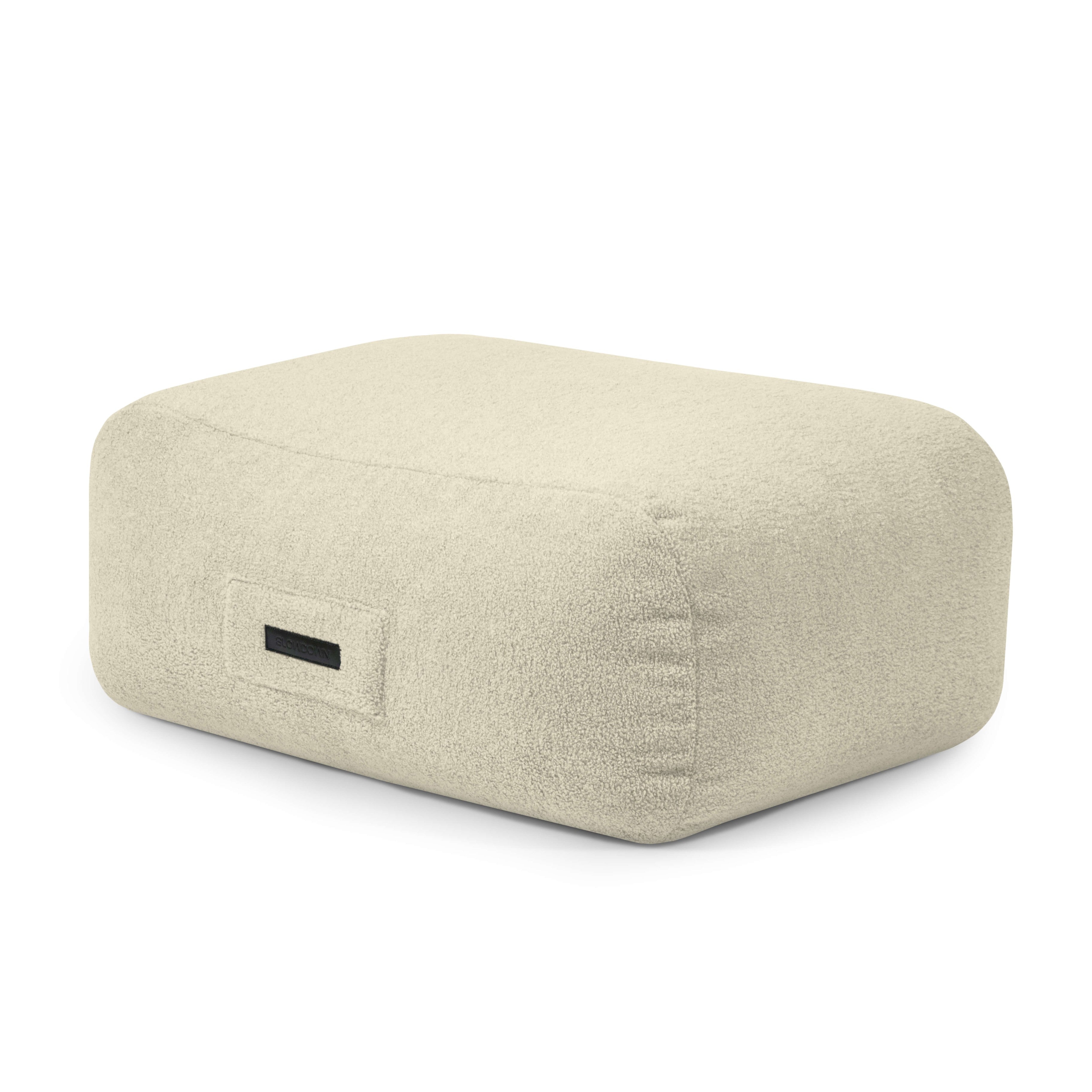 Skum Sittsäck Snug Sittpuff 83 Teddy Cream