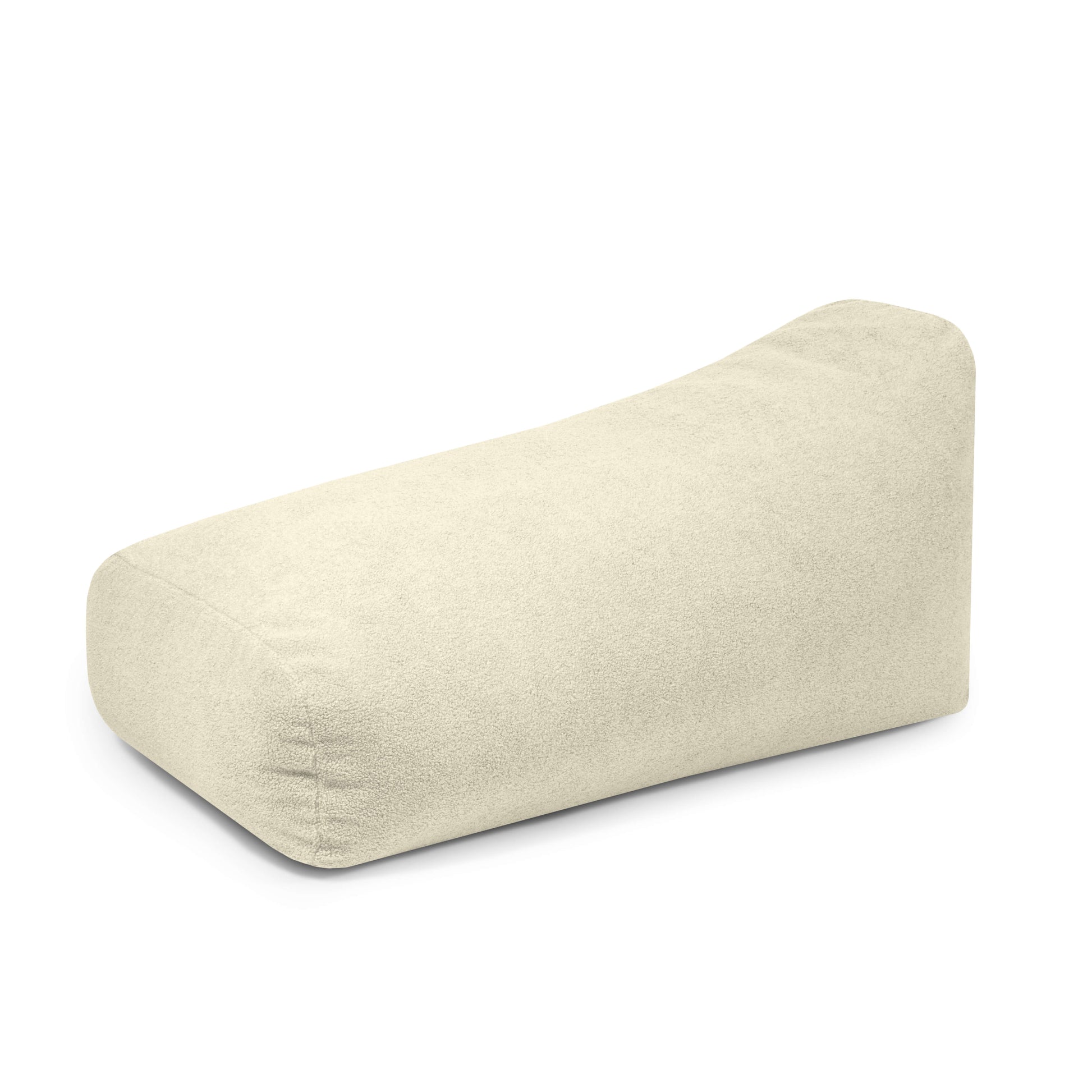Foam Bean bag Snug Long 130 Teddy Cream