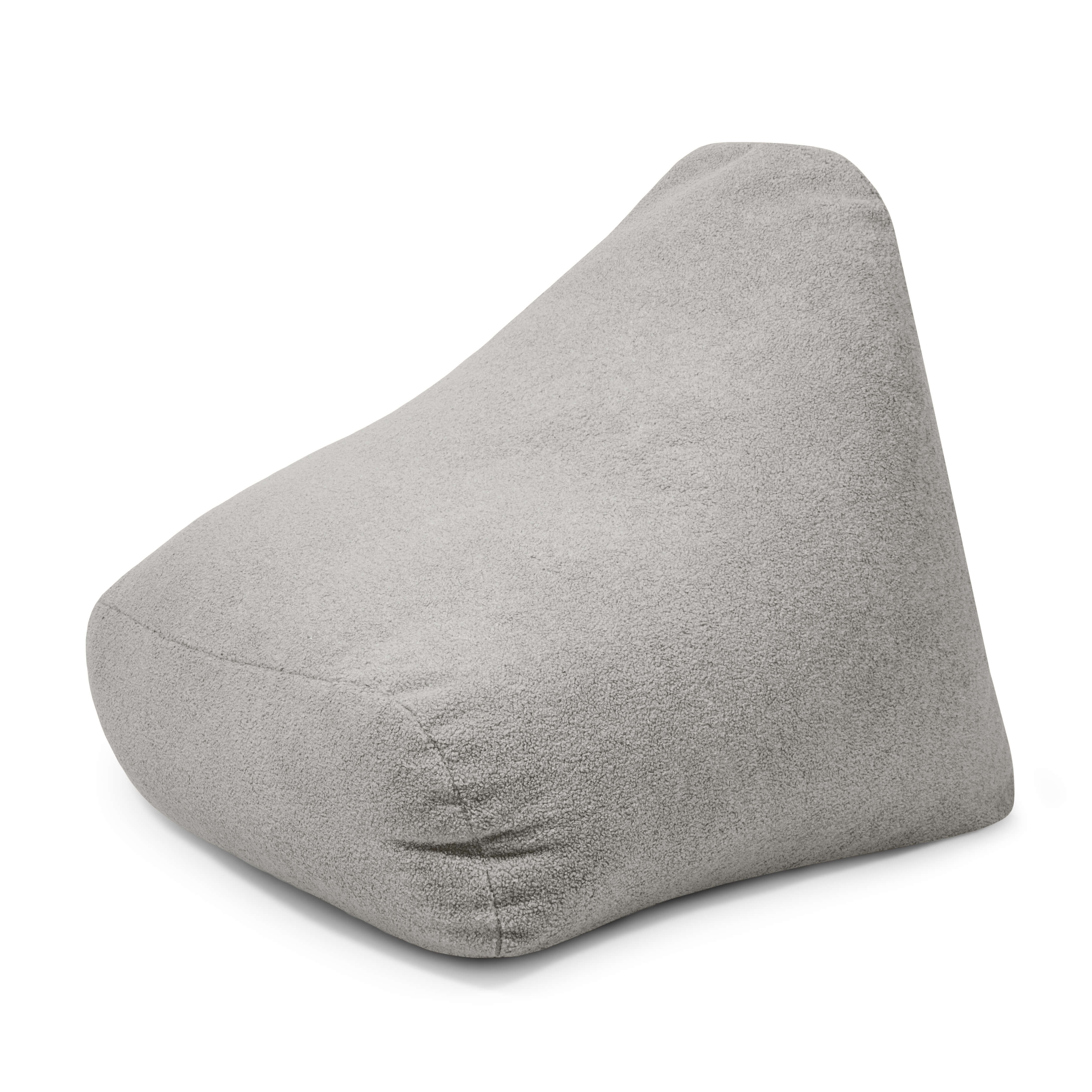 Foam Bean bag Snug 80 Teddy White Grey