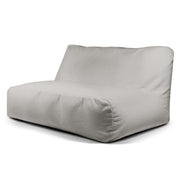 Sittsäck Soffa Tube 160 Teddy White Grey