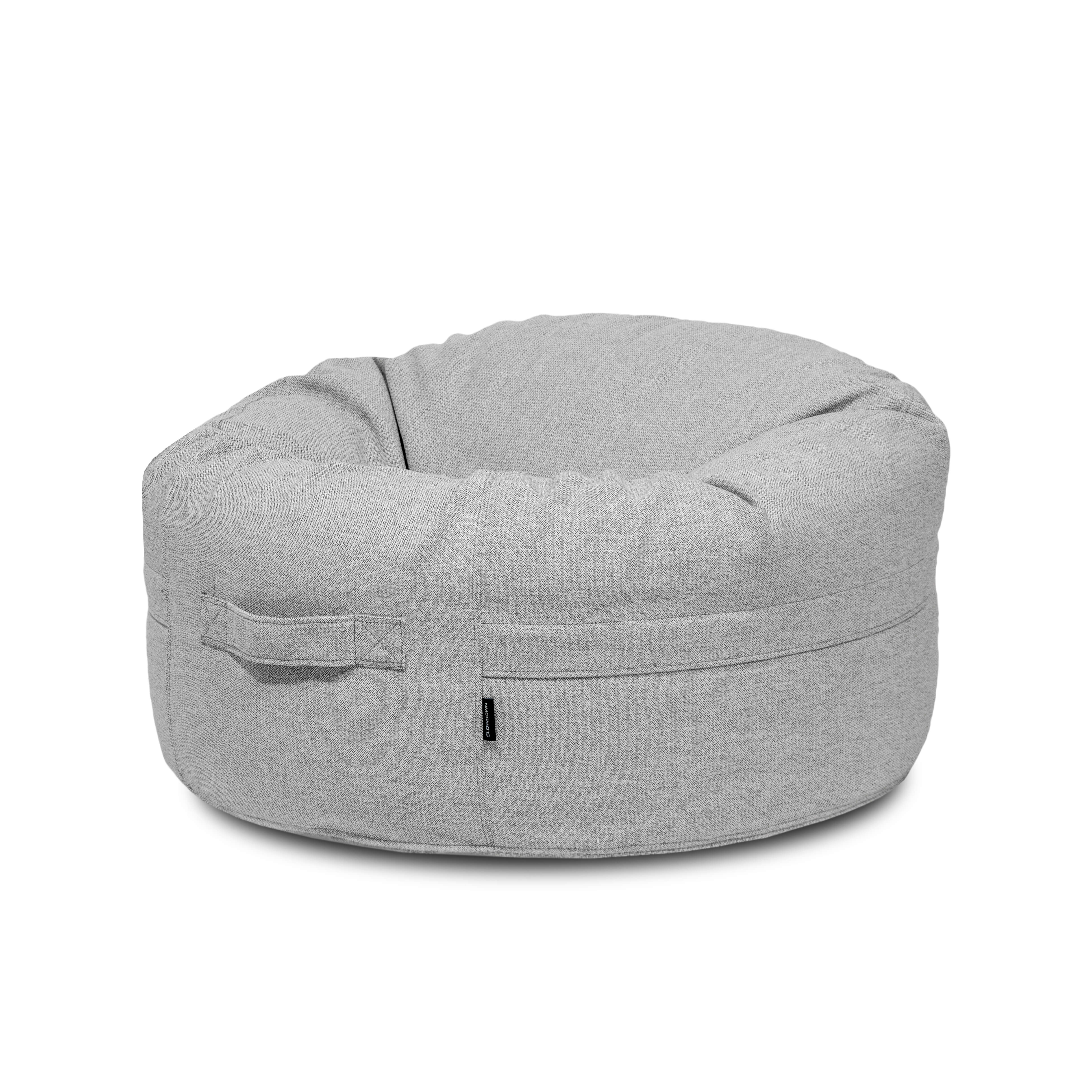 Bean bag Roll 105 Dunẽs Fluffy White