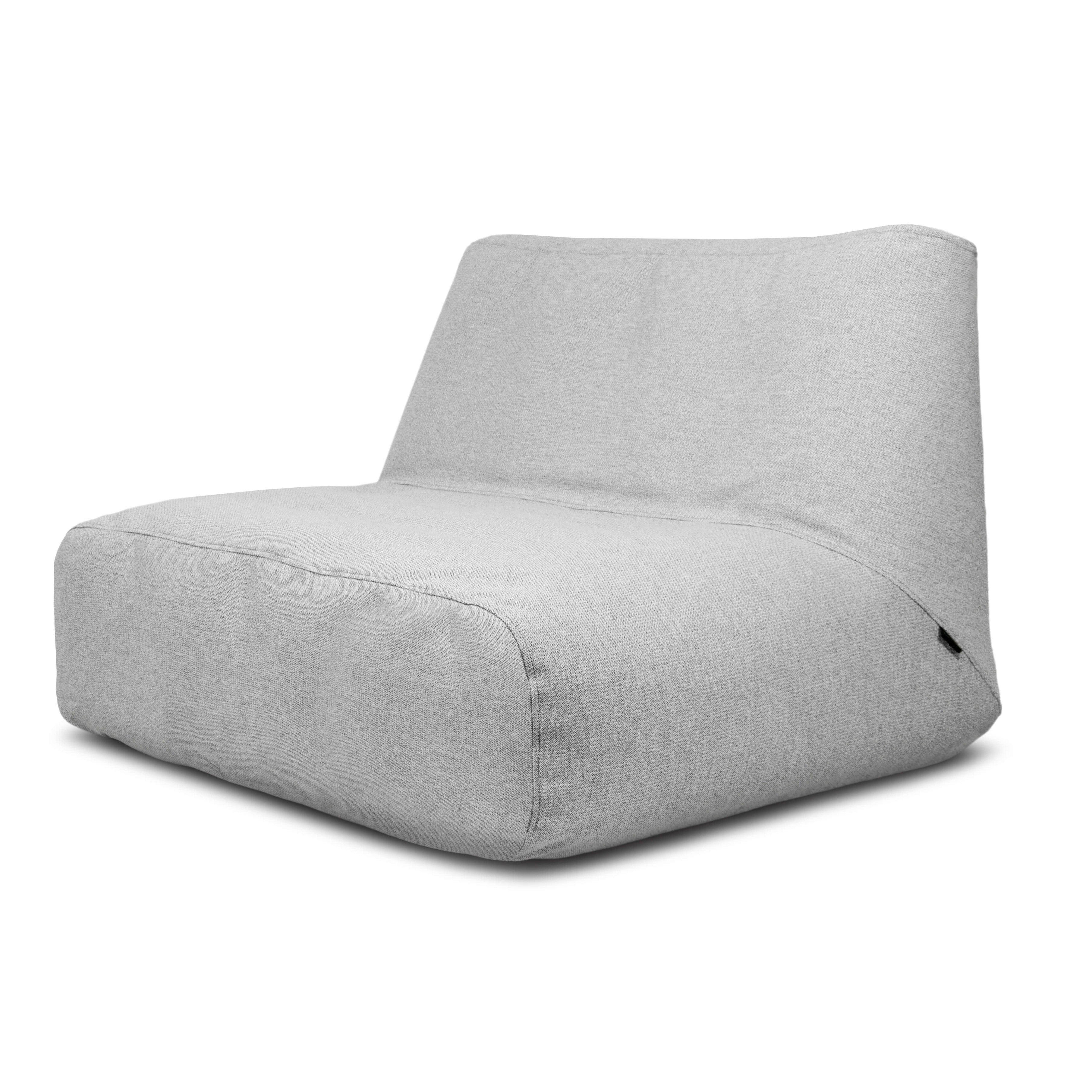 Sittsäck Soffa Tube Dunẽs Fluffy White
