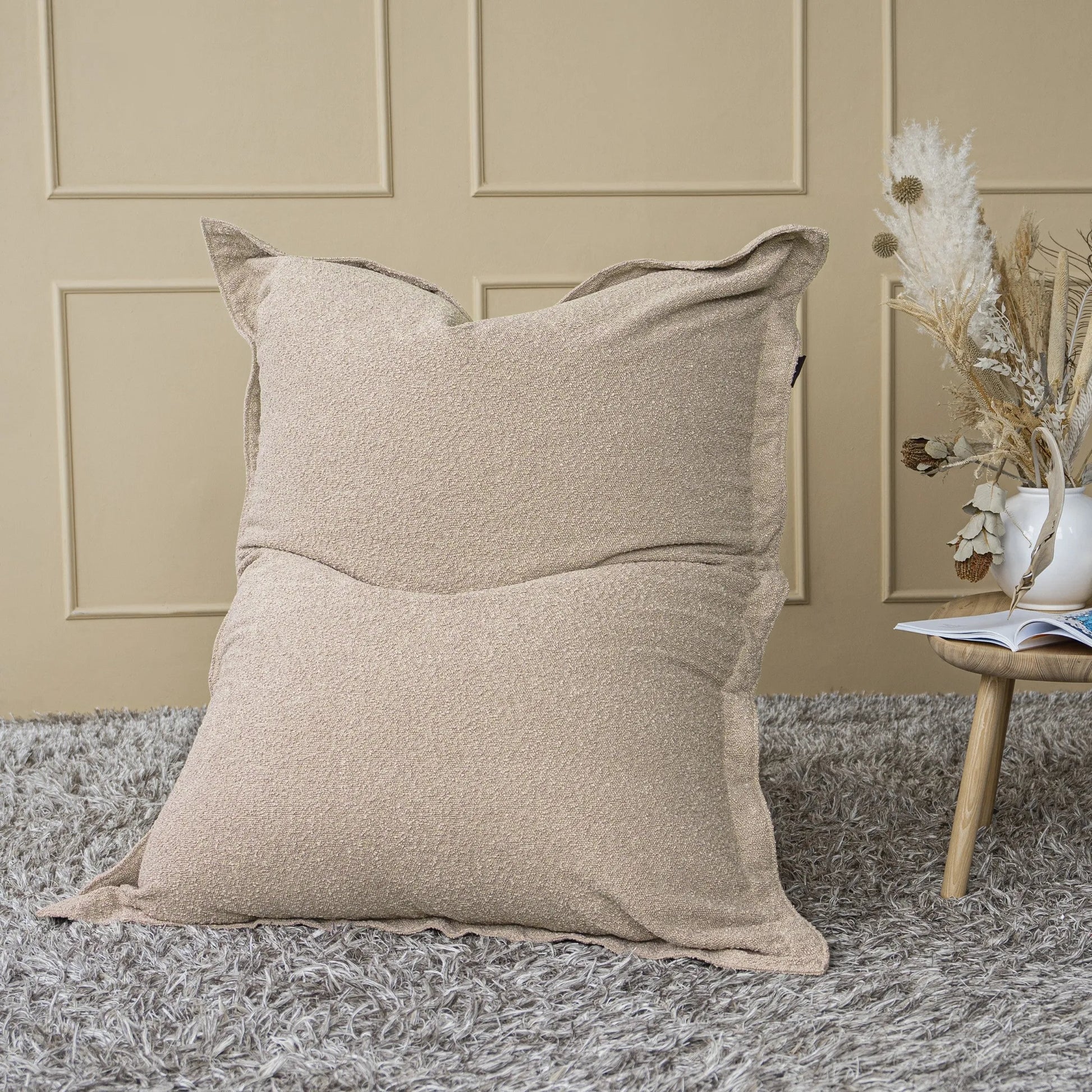 1Me Madu små barn sittsäck OEKO-TEX ® Cream-Bean bags-Slowdown