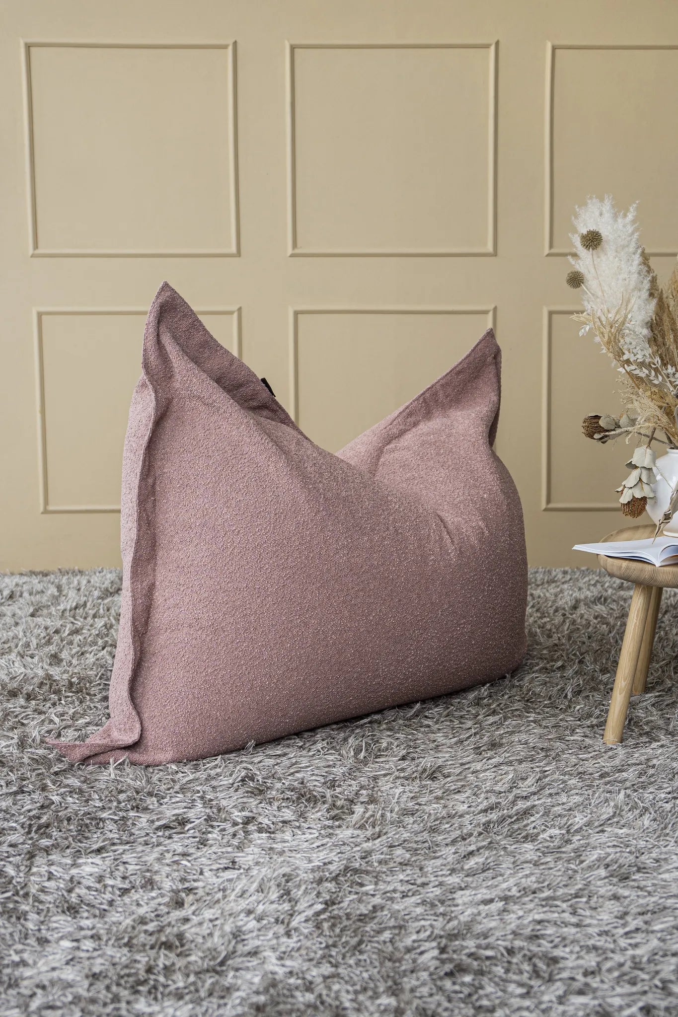 1Me Madu små barn sittsäck OEKO-TEX ® Dusty Rose-Bean bags-Slowdown