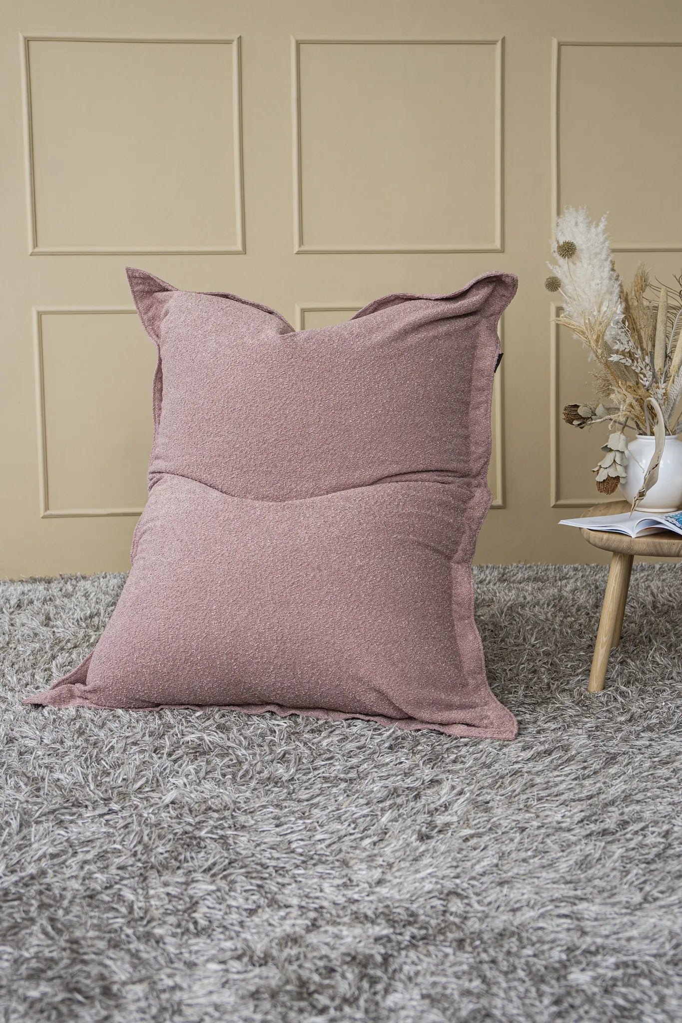 1Me Madu små barn sittsäck OEKO-TEX ® Dusty Rose-Bean bags-Slowdown