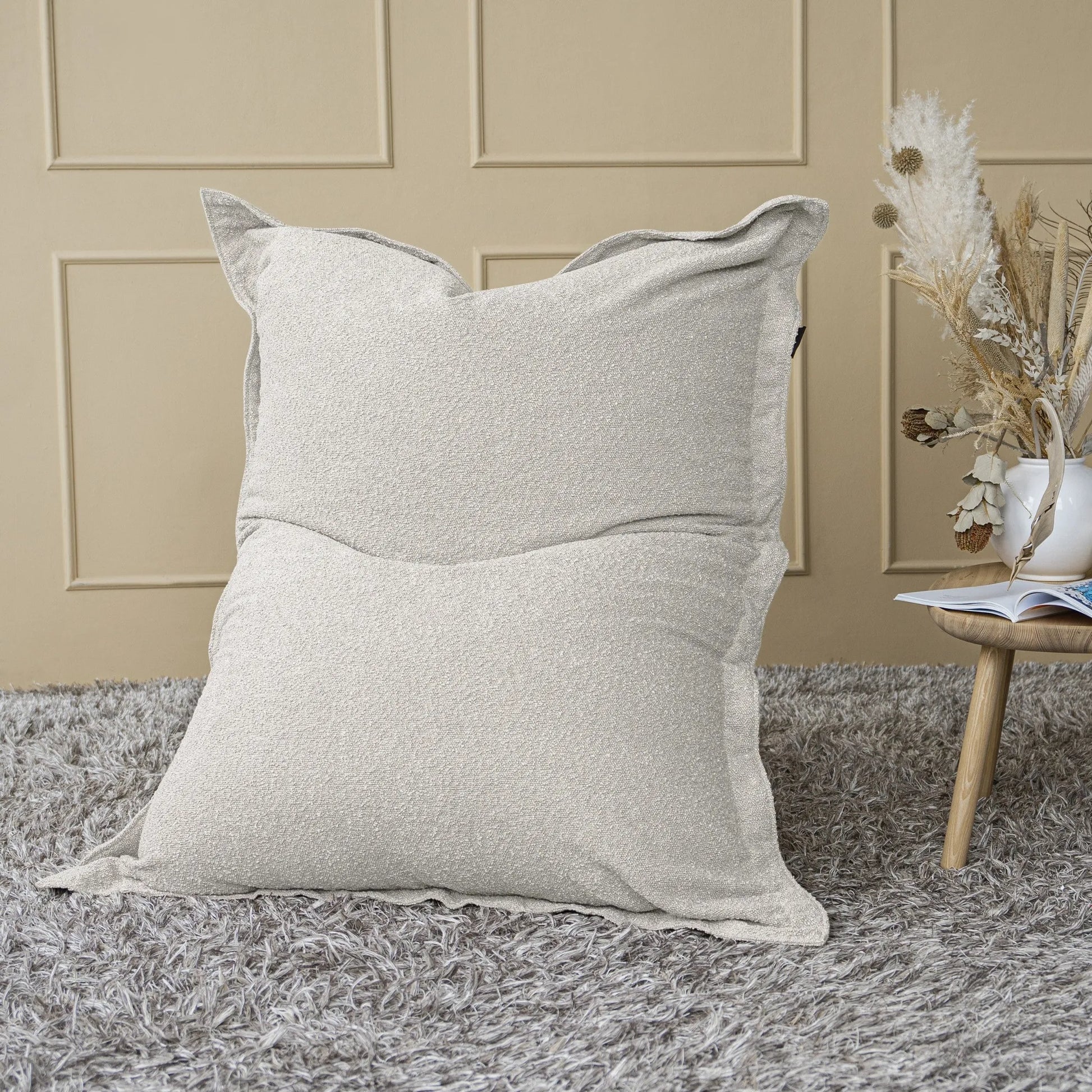 1Me Madu små barn sittsäck OEKO-TEX ® White-Bean bags-Slowdown