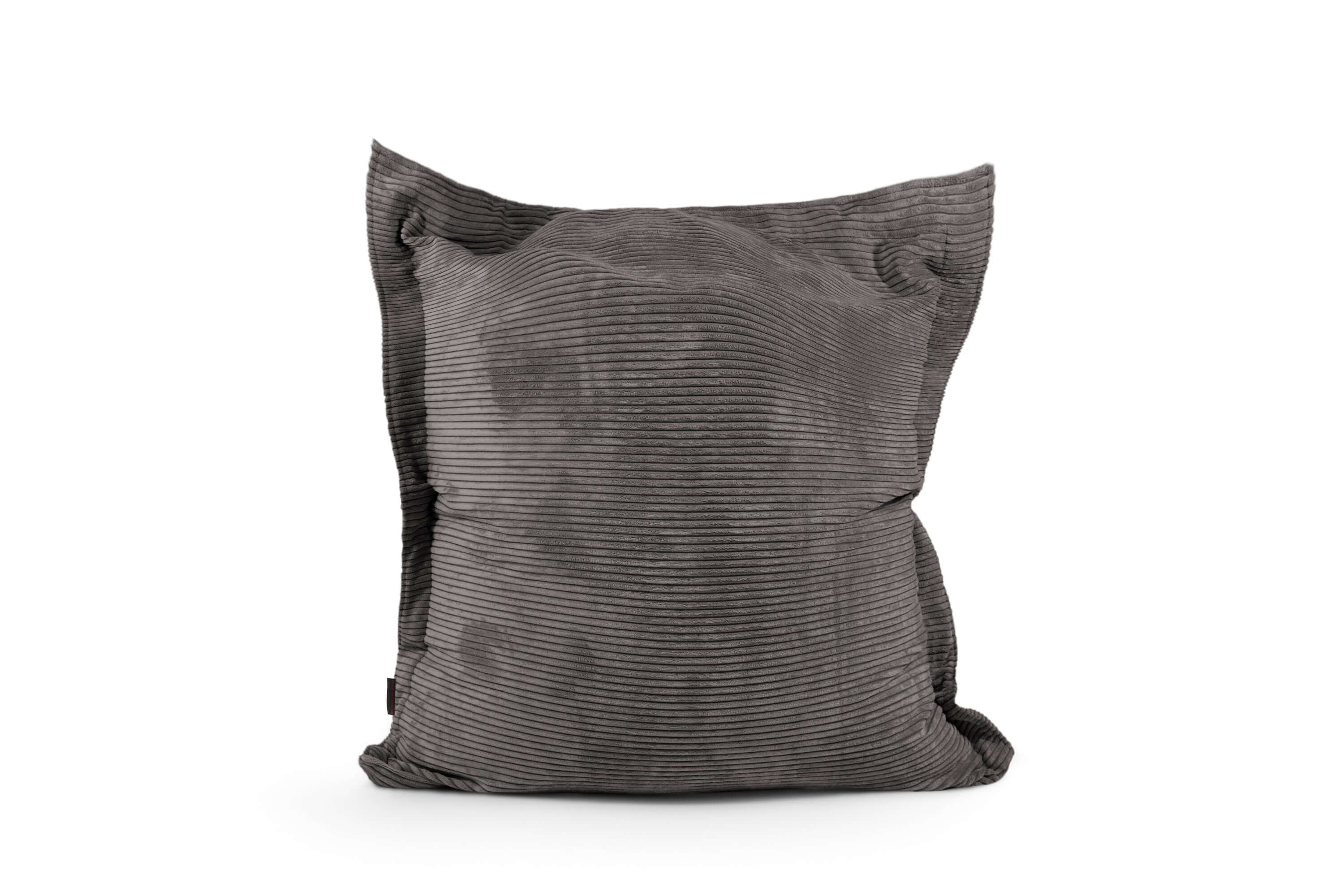1me wave manchester sittkudde - saccosäck för barn OEKO-TEX ® dark grey-Bean bags-Slowdown