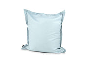 1me Riviera aqua sittsäck & golvkudde i ljusblått, elegant och praktisk golvkudde för utomhusbruk.