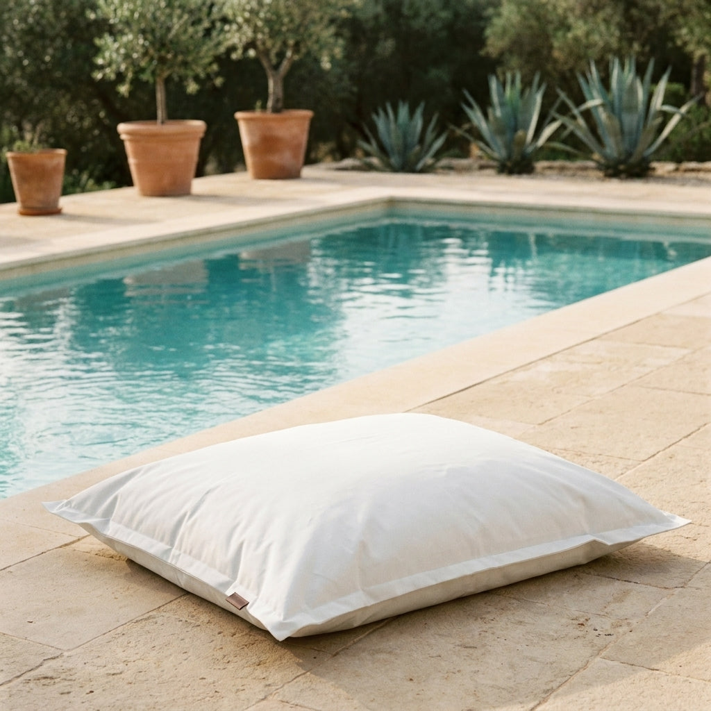 1me Outside skinn sittsäck för barn- bäst för utomhus White