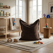 1me wave manchester sittkudde - saccosäck för barn OEKO-TEX ® Chocolate