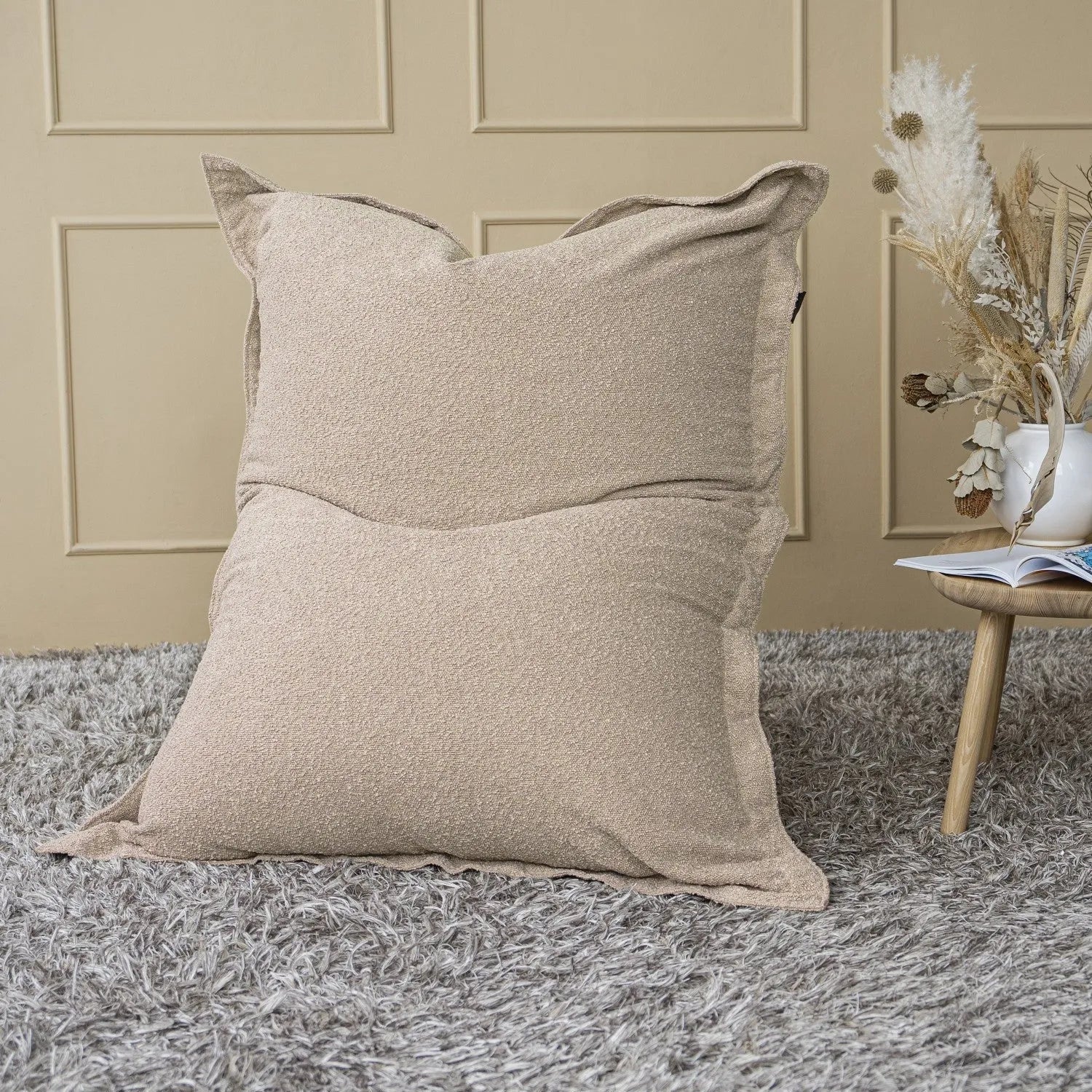 sittsäck 2me Madu Bouclé OEKO-TEX ® Cream-Sittsäck-Slowdown