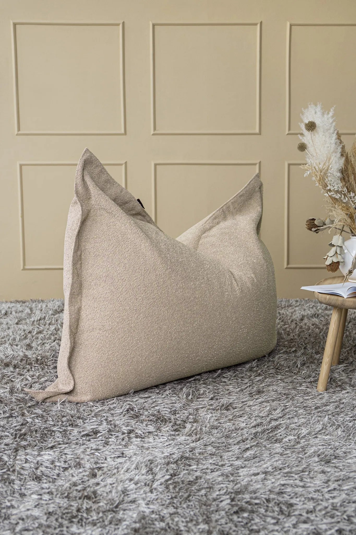 sittsäck 2me Madu Bouclé OEKO-TEX ® Cream-Sittsäck-Slowdown