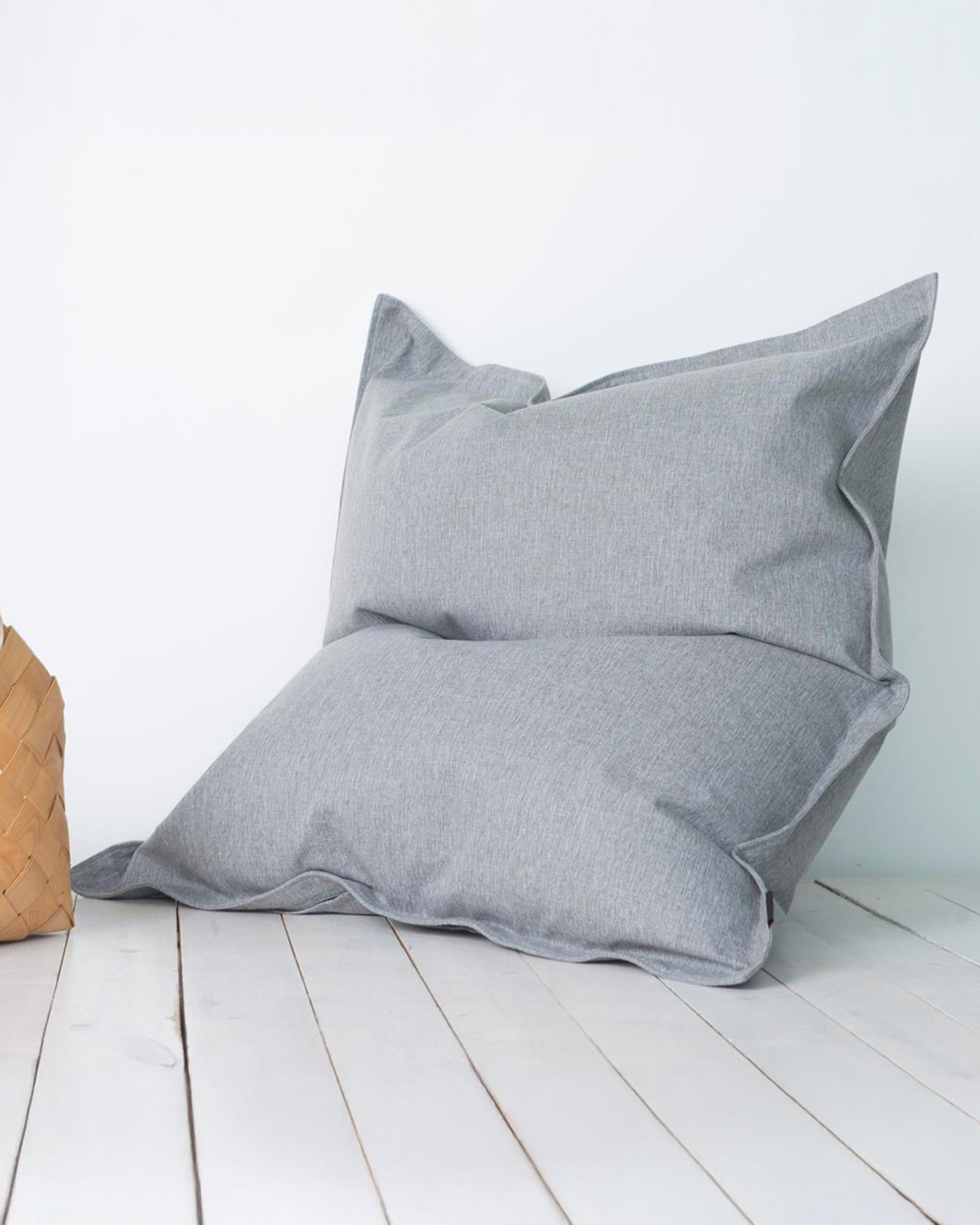 2me Home OEKO-TEX ® Klassisk sittsäck & saccosäck Light grey