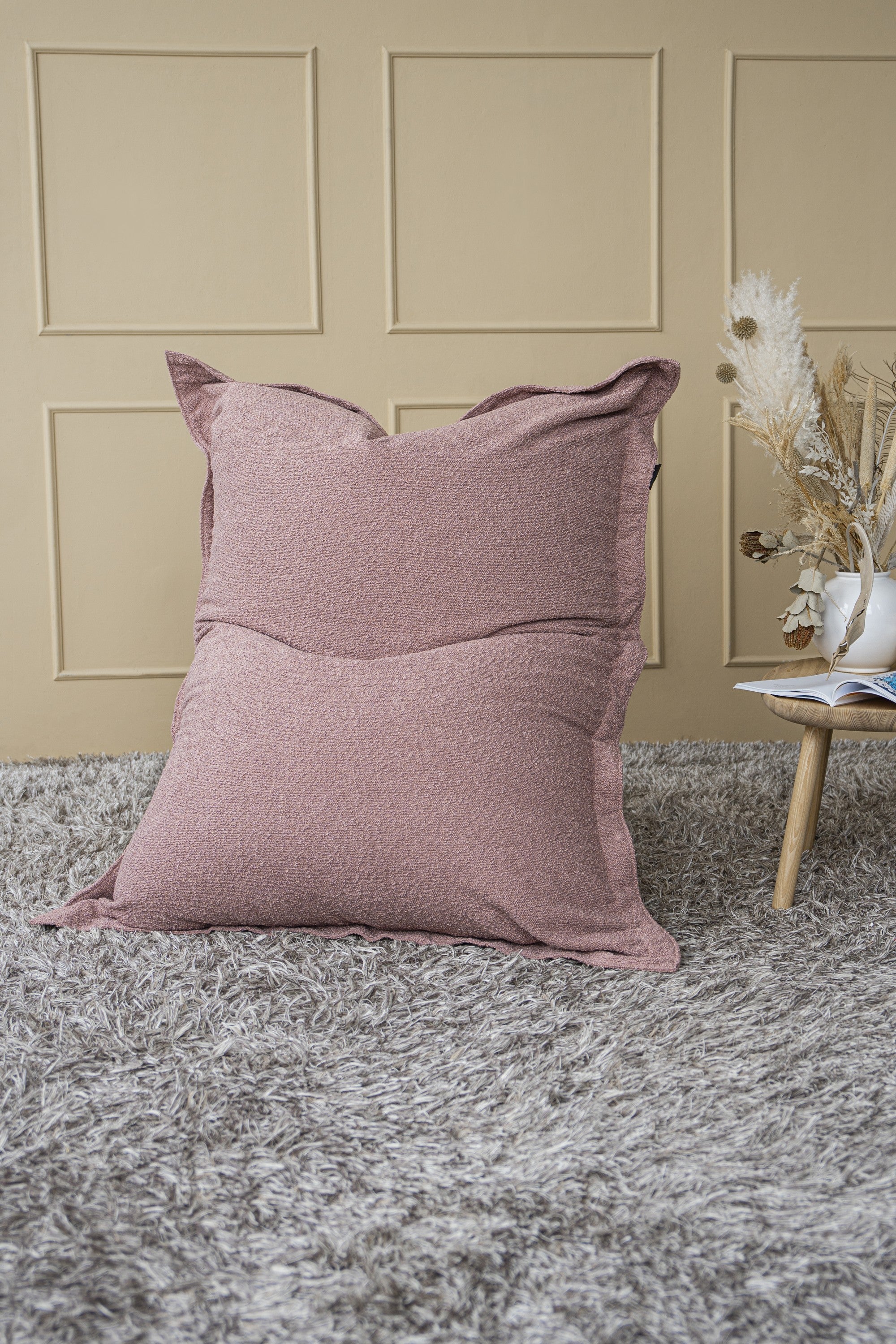 sittsäck 2me Madu Bouclé OEKO-TEX ® Dusty Rose