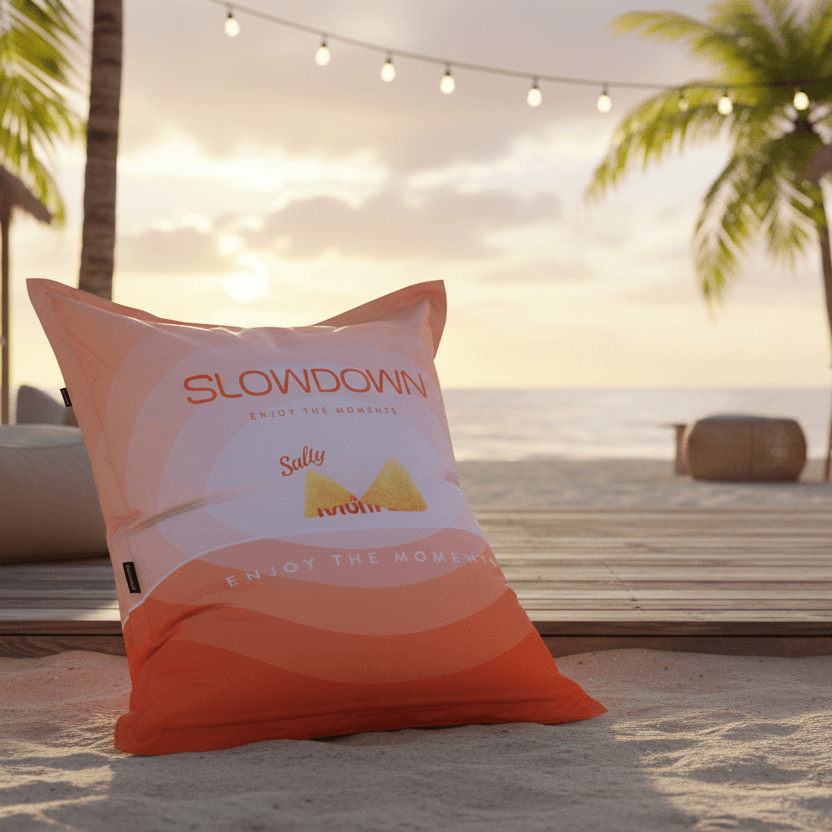 3me Cape eller Nordic tyg klassisk sittsäck 160x120 cm med tryck-Profilprodukter-Slowdown