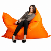 4me OX - en klassisk sittsäck för mysiga stunder  Orange