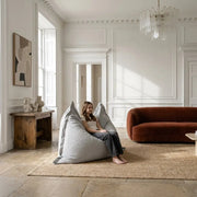 4me Madu sittsäck OEKO-TEX ® Light grey SLOWDOWN