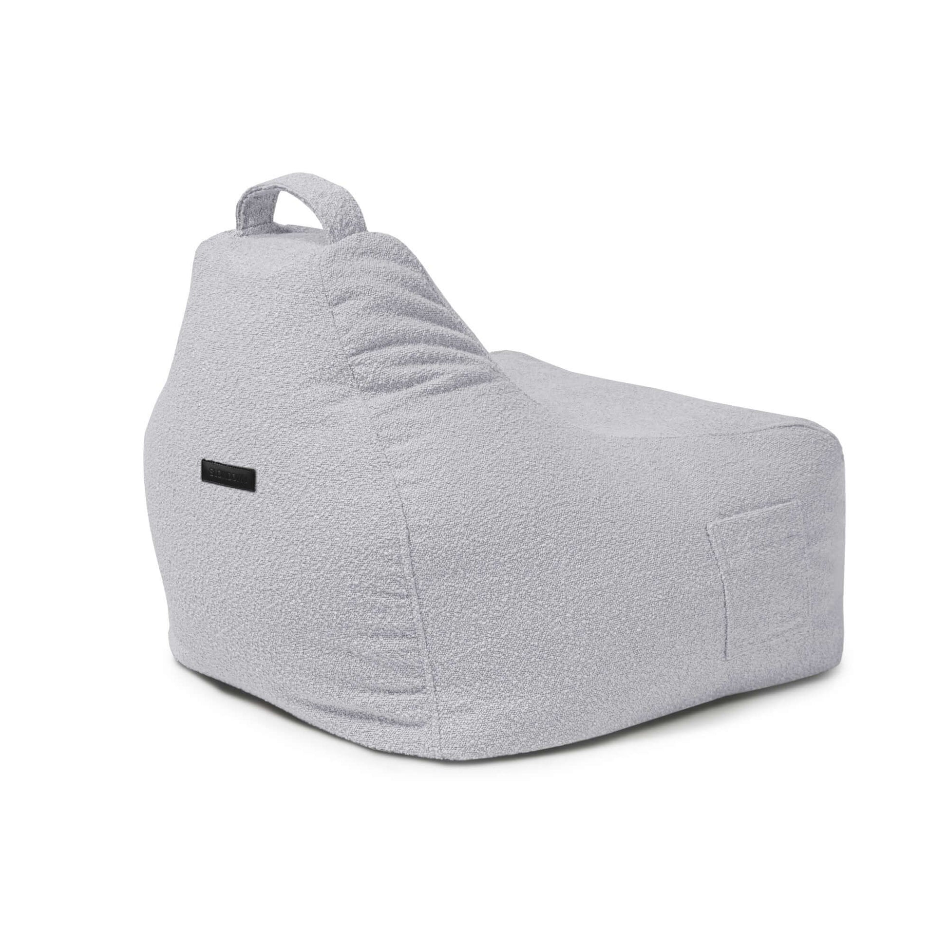 Barnfåtölj Game Madu Light Grey