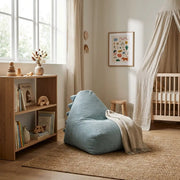 Barnfåtölj Sittsäck Snug 80 Dragon Waves Mint
