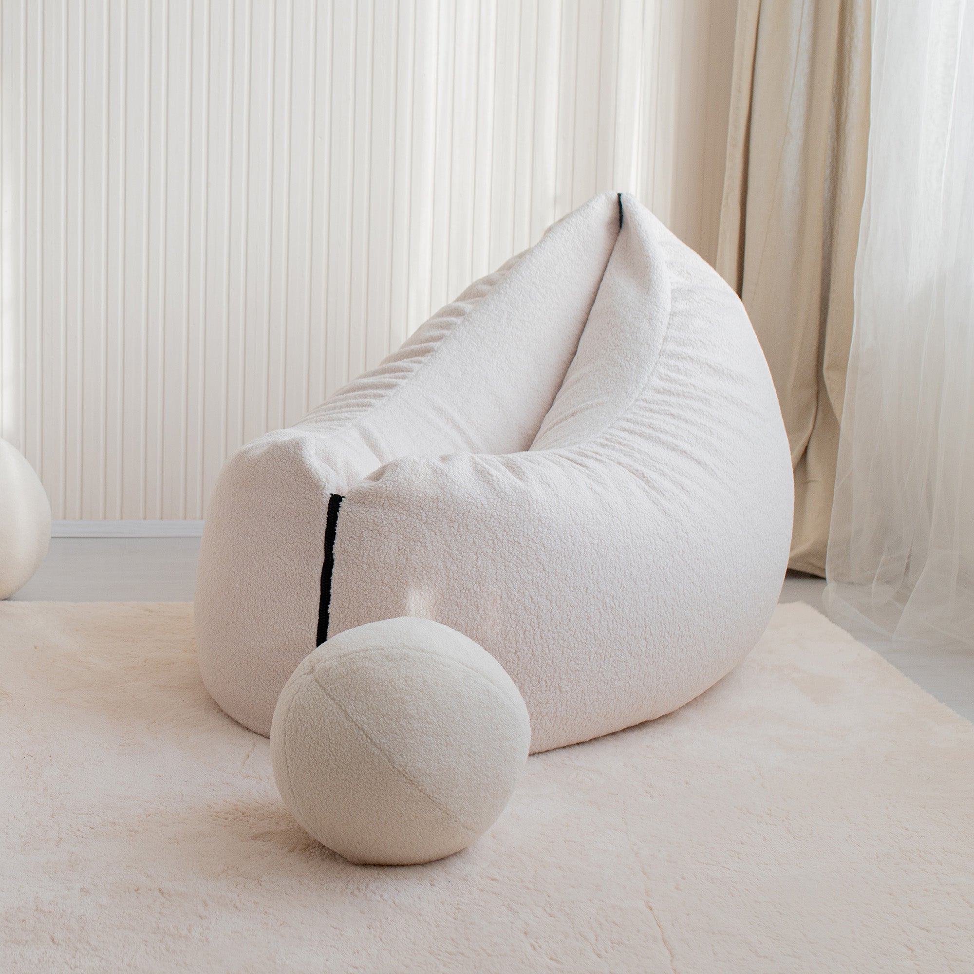 Bean bag Clip Clap 90 Teddy Cream