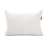 Dekoration kudde boucle tyg 65x45 cm i vitt och grått, stilfull accent för din inredning.