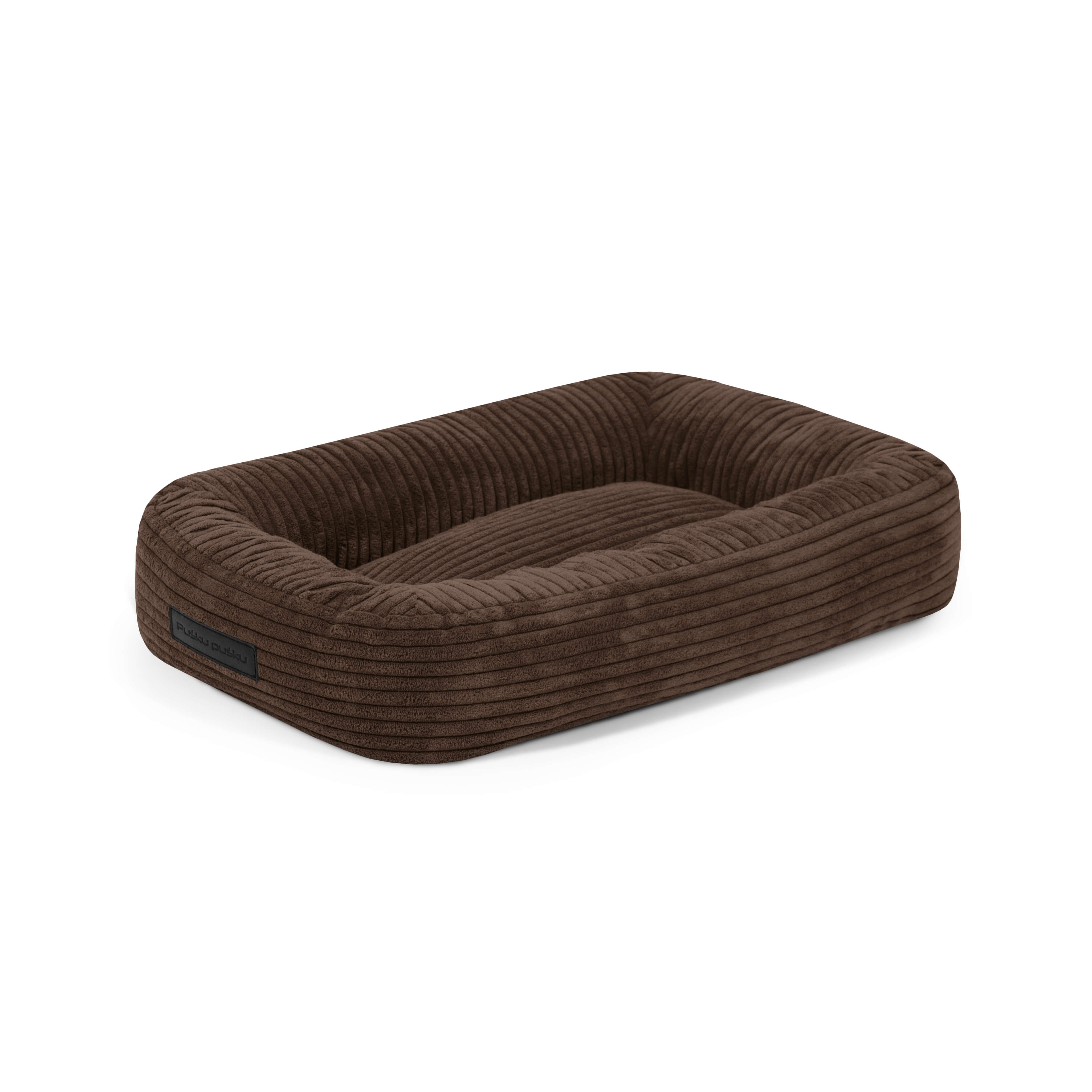 Dog Bed 55 Waves Chocolate