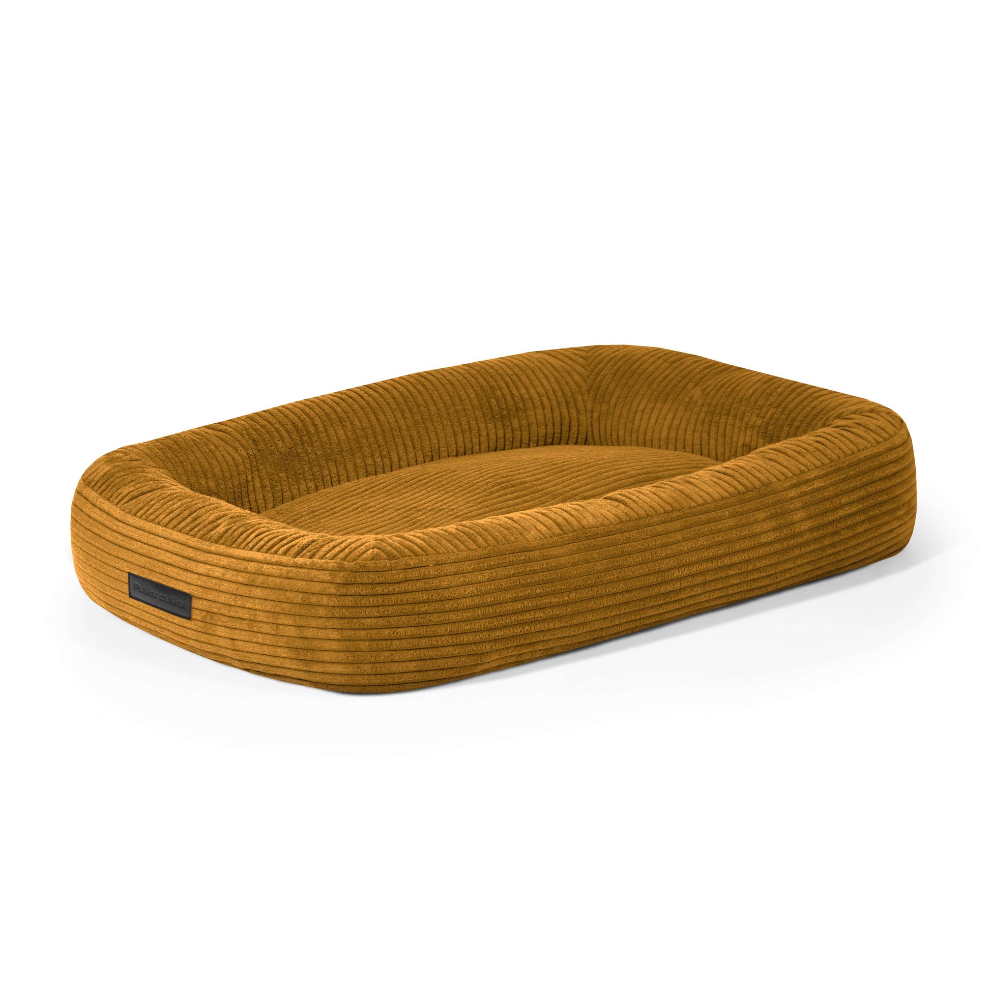 Dog Bed 75 Waves Mustard