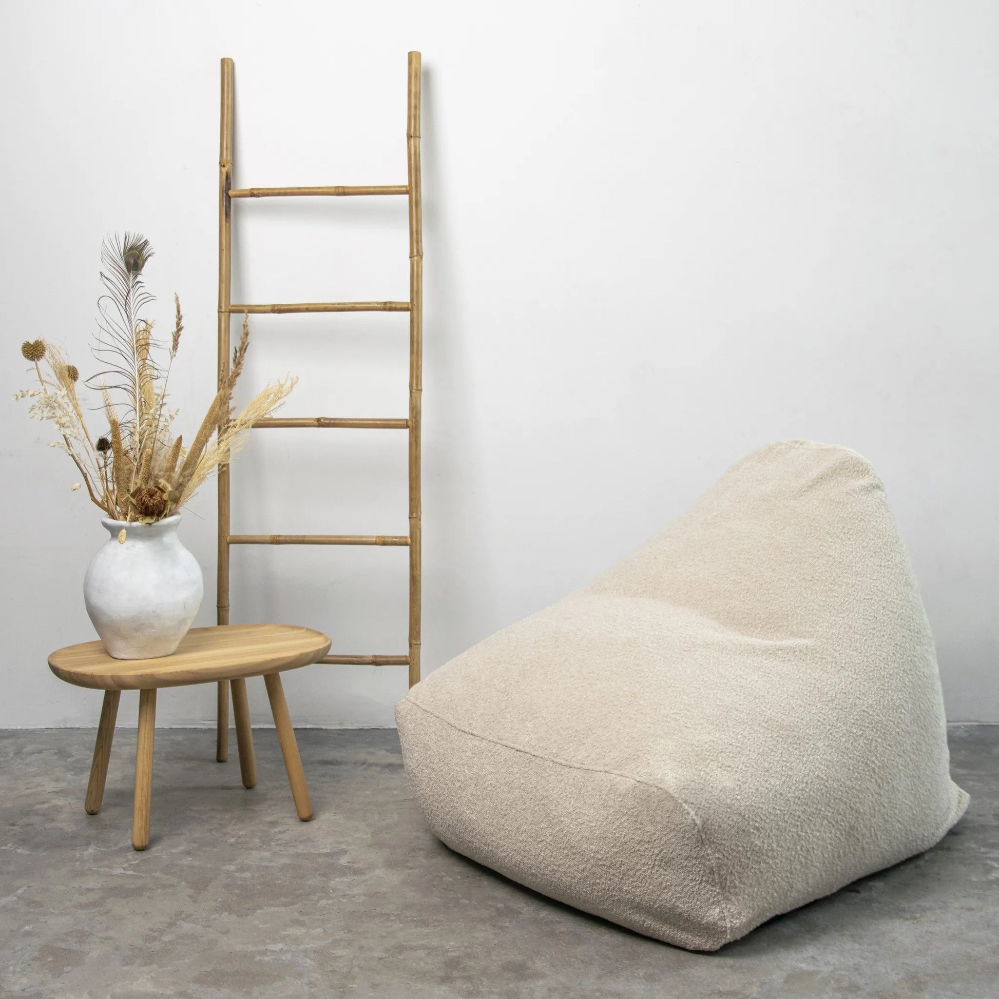 Fåtölj Sittsäck Snug 100 Madu Cream-Bean bags-Slowdown