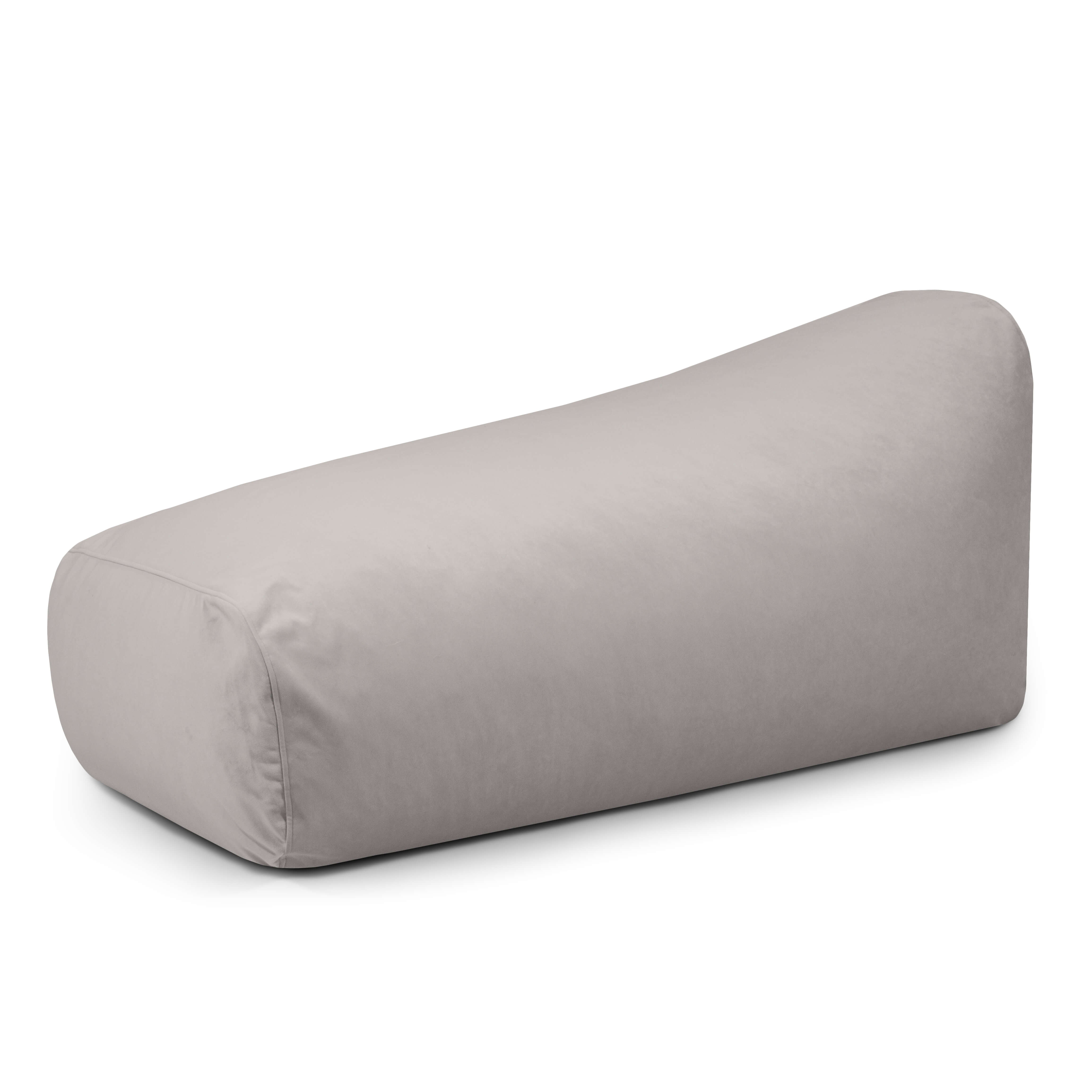 Foam Bean bag Snug Long 140 Barcelona White Grey
