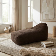 Fåtölj Sittsäck Snug Long 140 Waves Chocolate