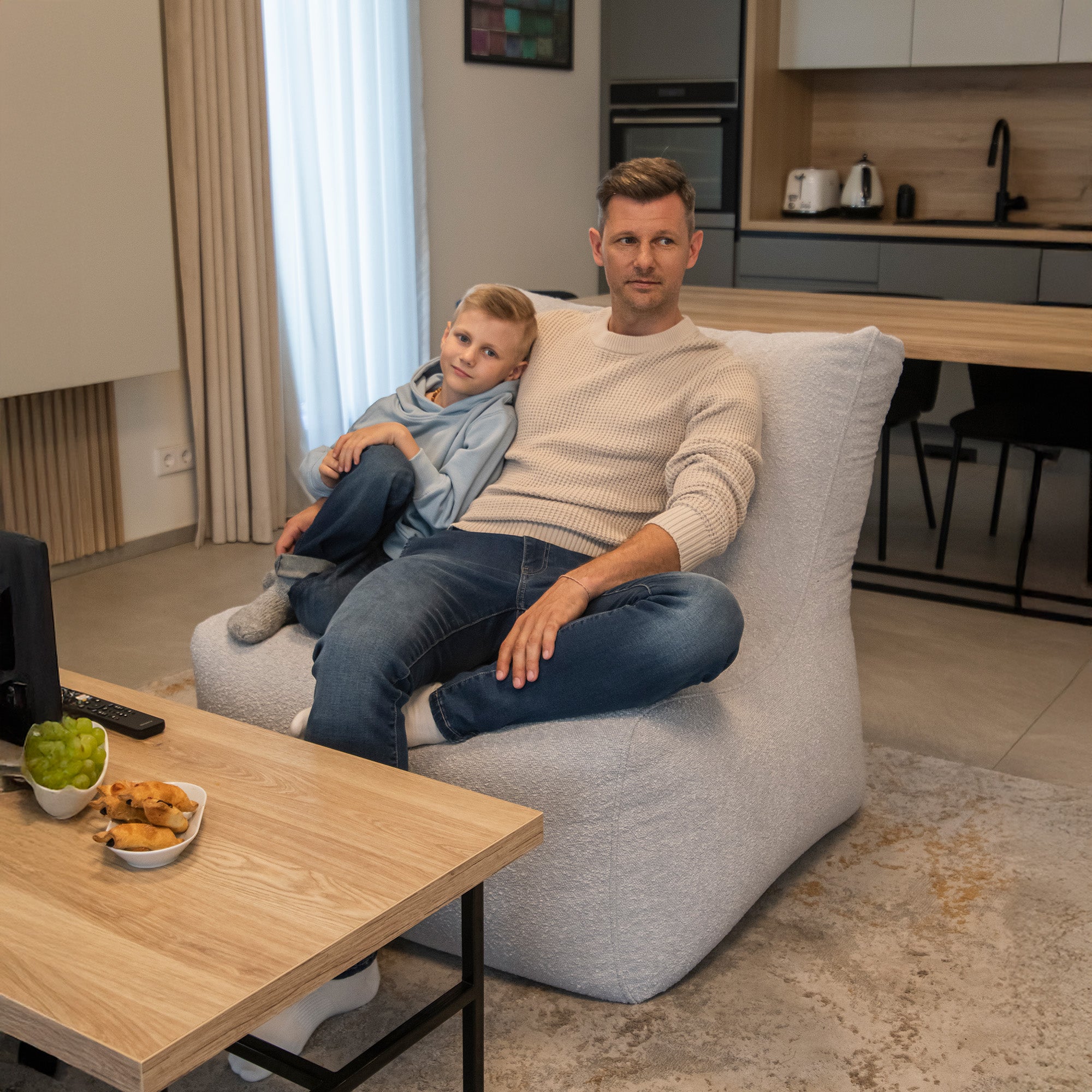 Sittsäck Fåtölj Seat 100 Madu Cream