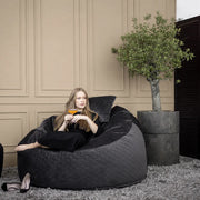 Fåtölj Sittsäck Om 135 Lure Luxe Grey