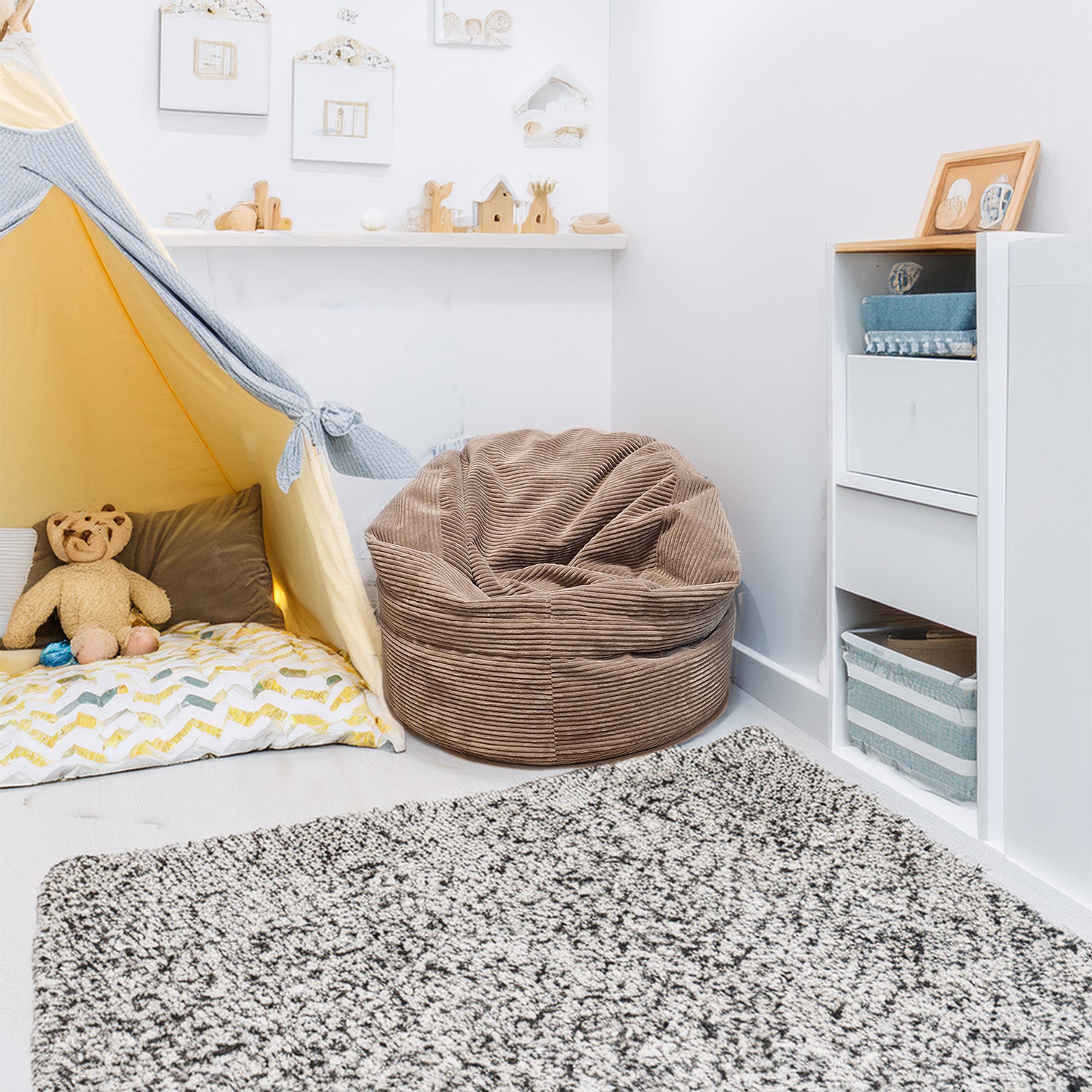 Barnfåtölj Roll 80 Waves Sand