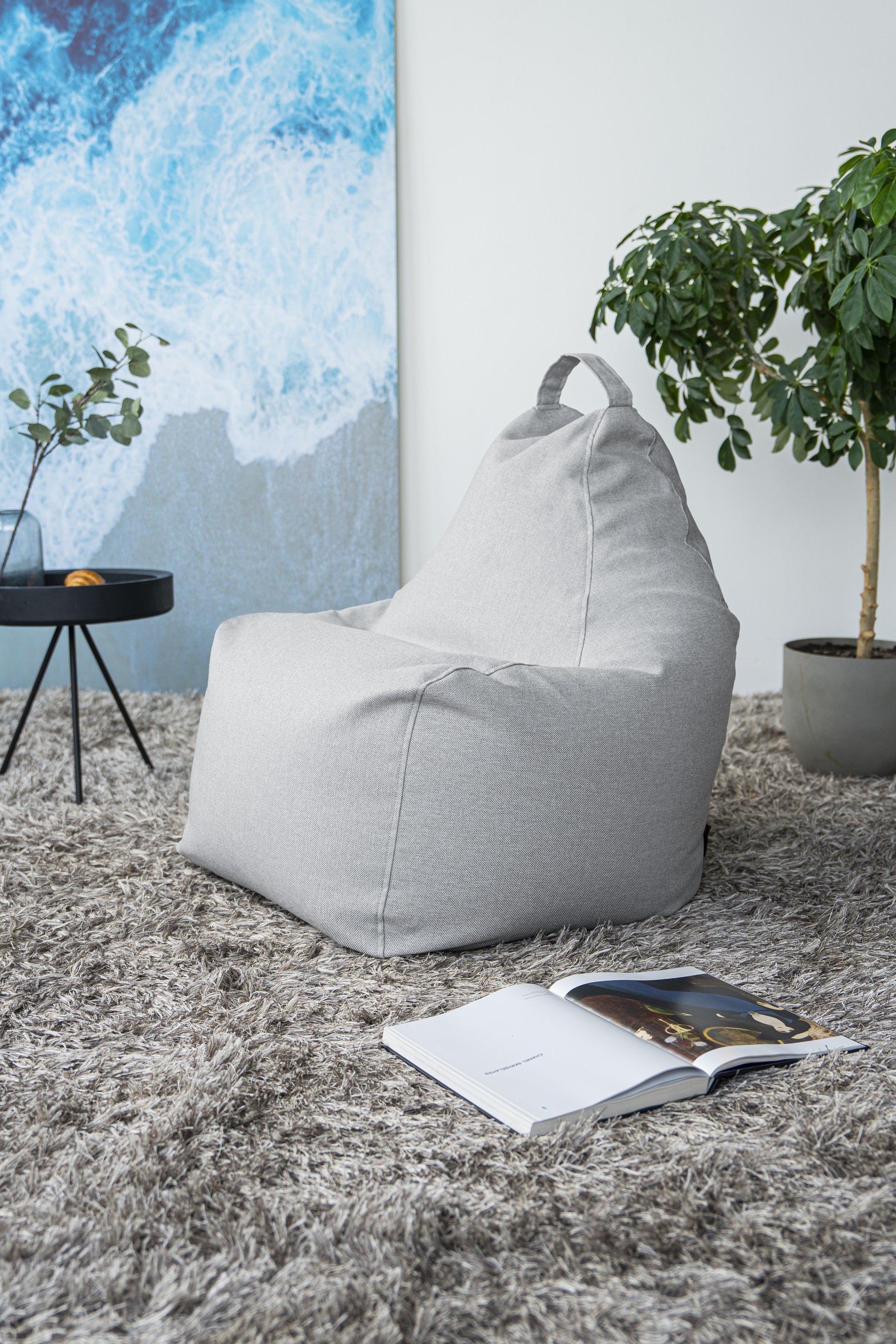 Sittsäck Play Riviera Light Grey