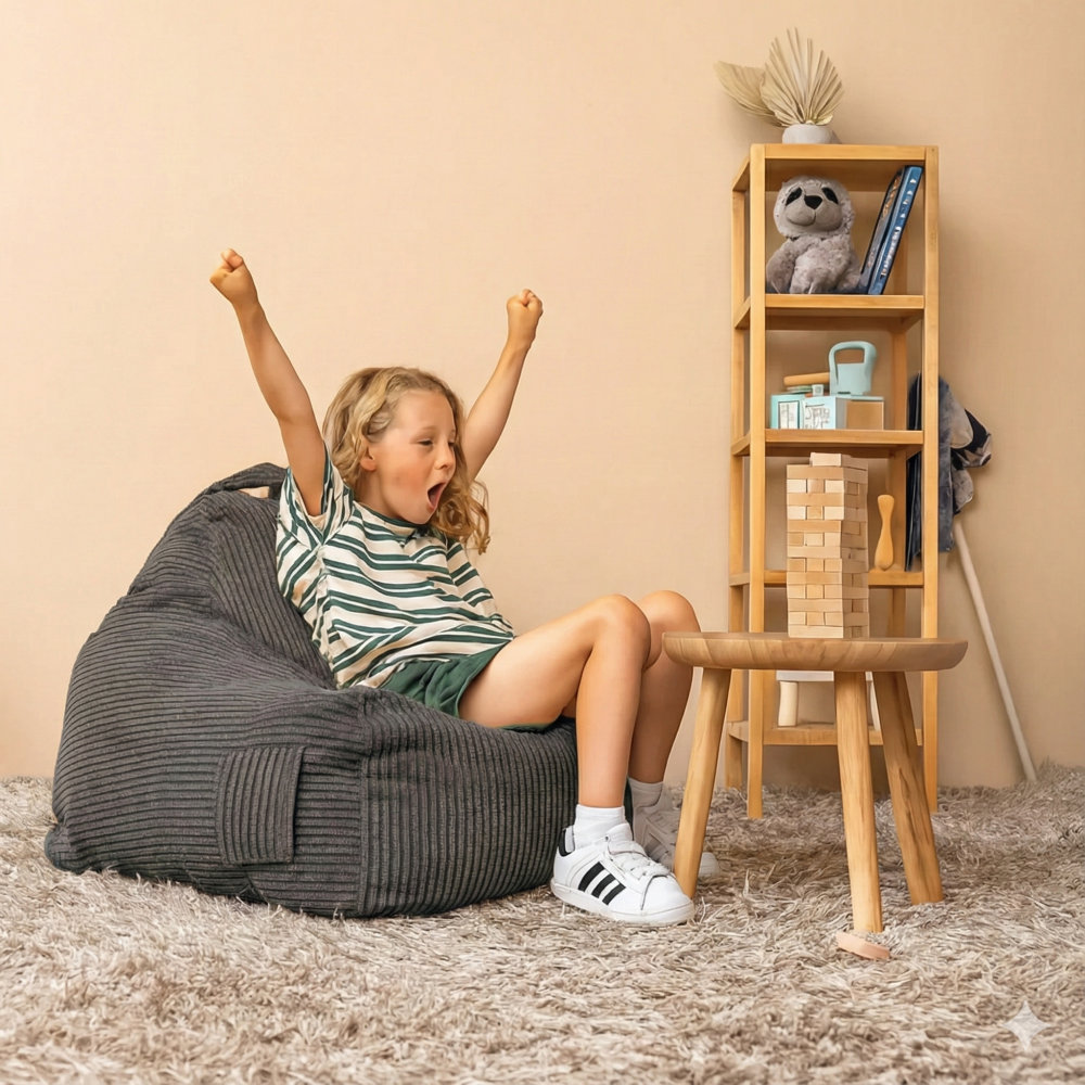 Game stol manchester grå