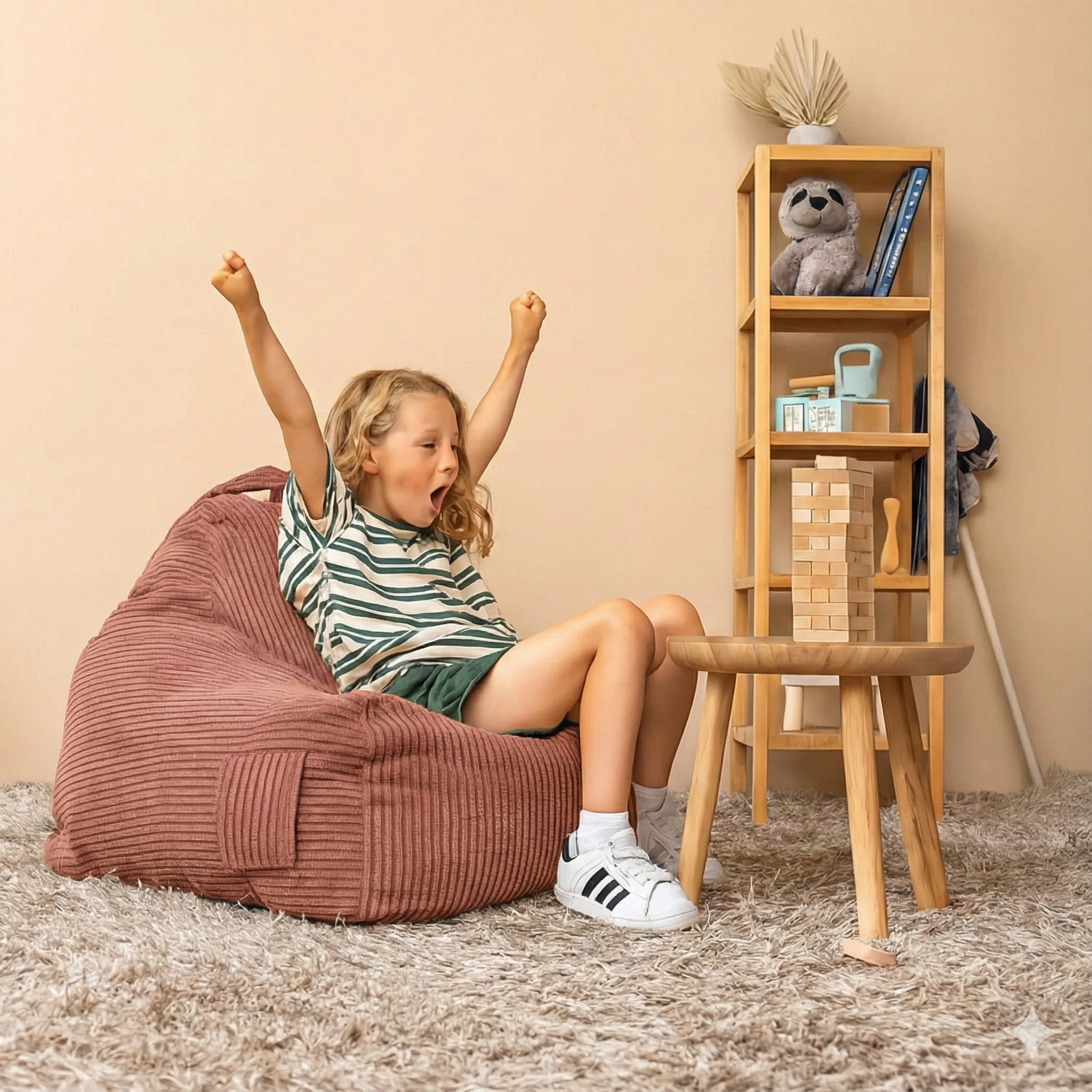 Barnfåtölj game manchester coral