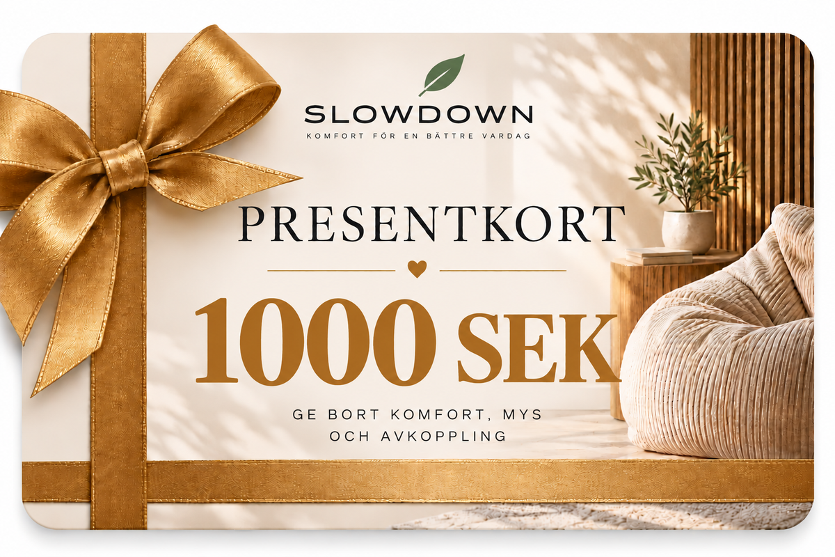 Slowdown Presentkort Slowdown