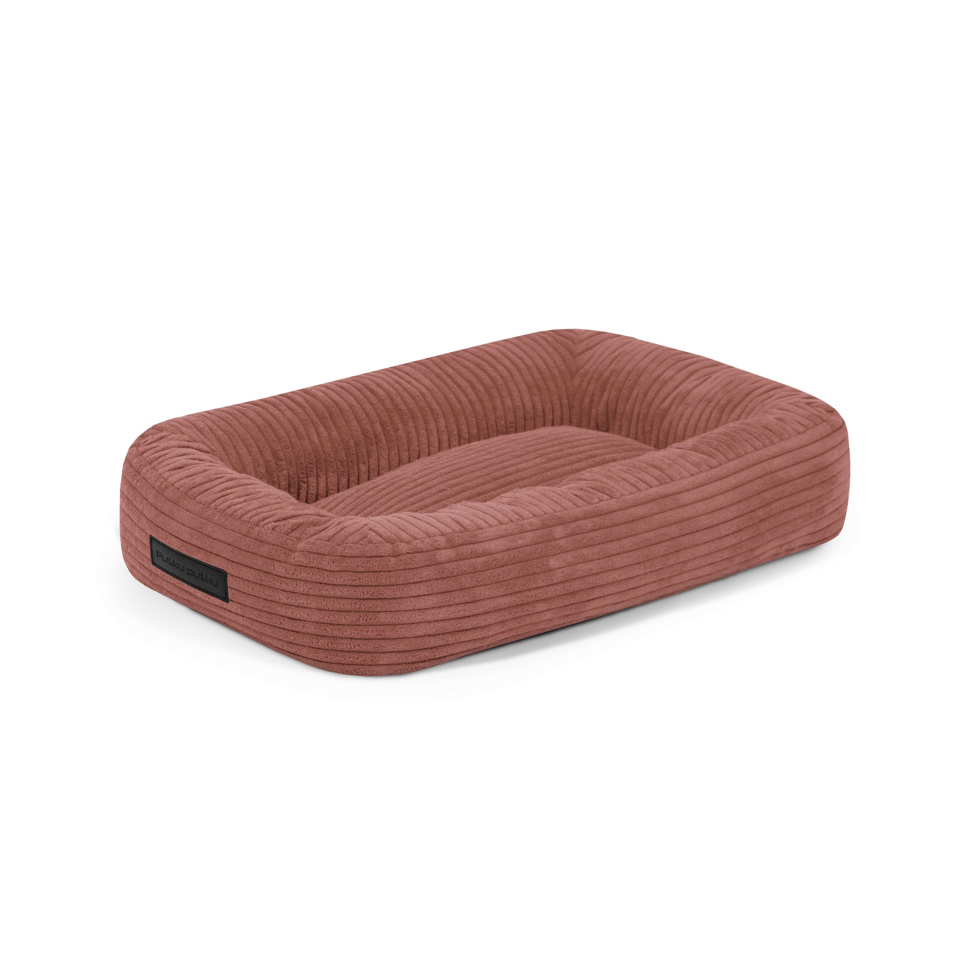 Dog Bed 55 Waves Coral