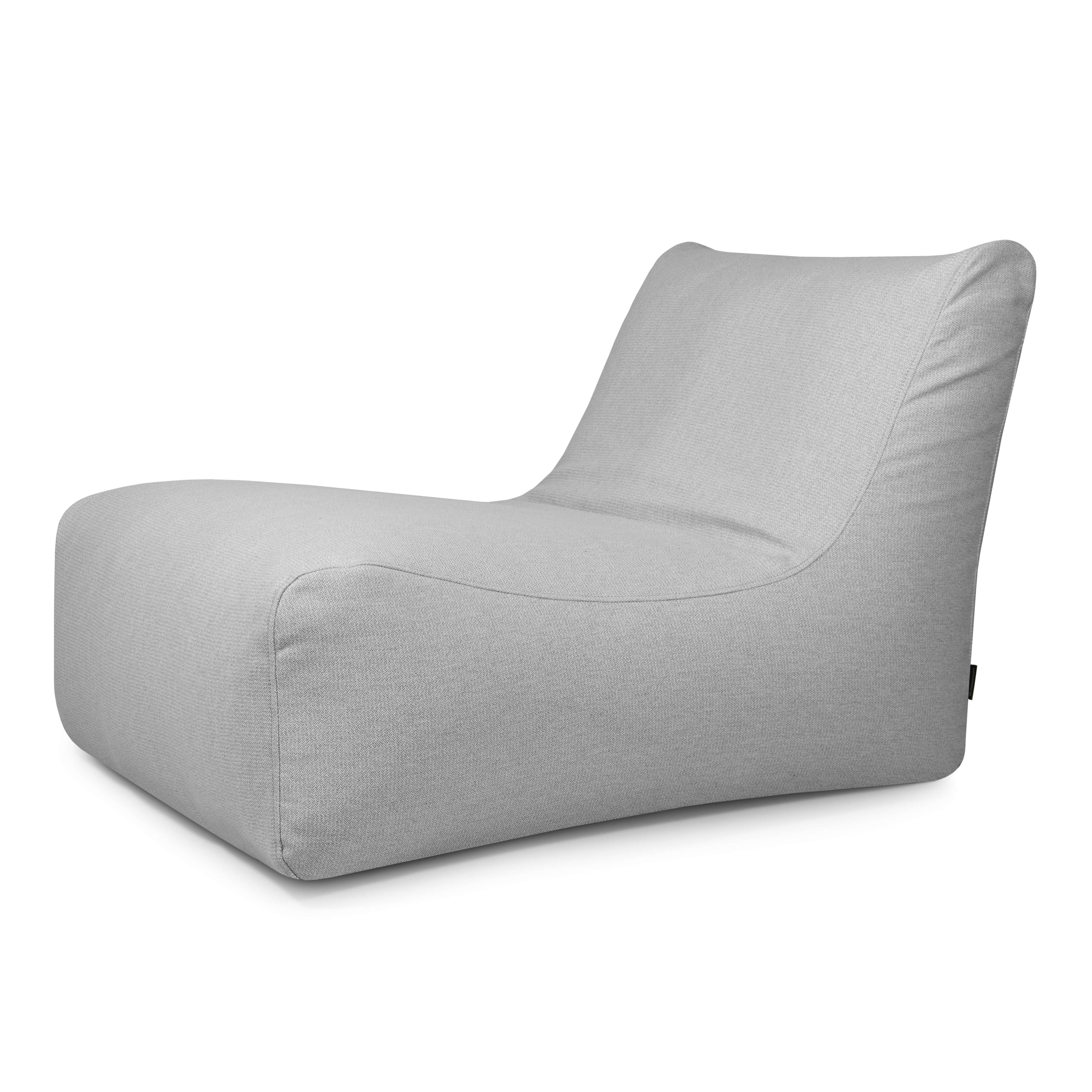 Sittsäck Lounge 100 Dunẽs White Grey