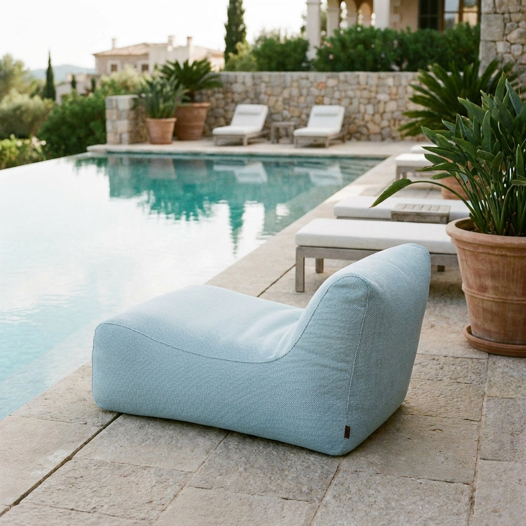 Sittsäck Lounge 100 Canaria Light Blue