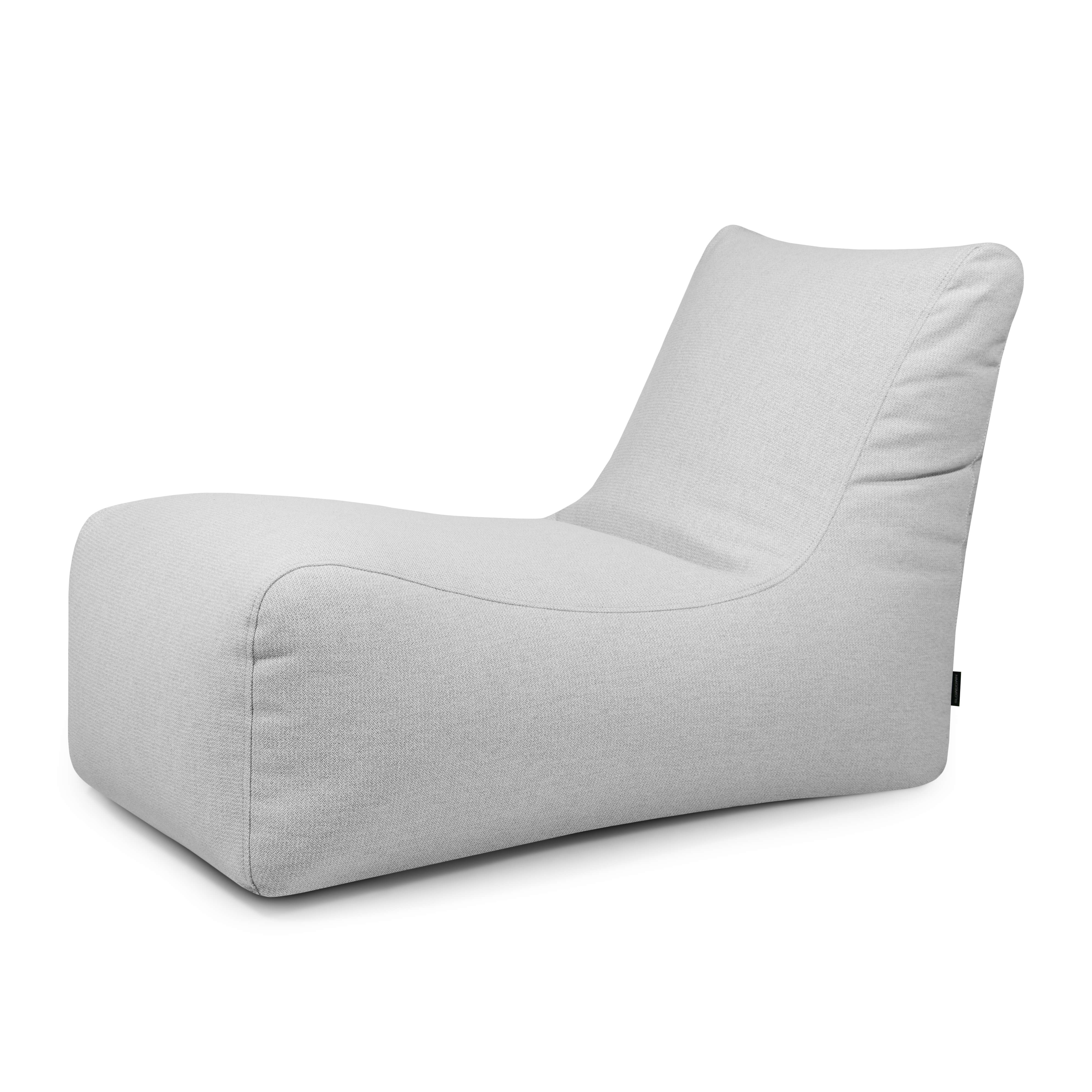 Bean bag Lounge Dunẽs Fluffy White