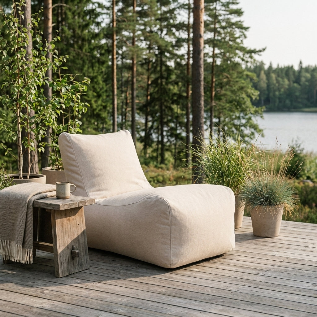 Sittsäck Lounge Riviera Beige