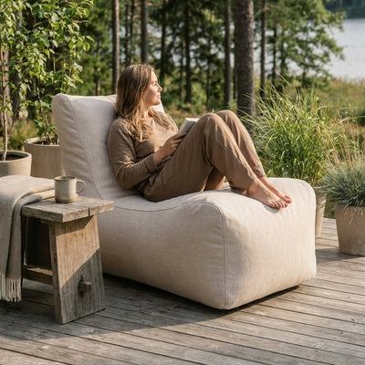 Sittsäck Lounge Riviera Beige