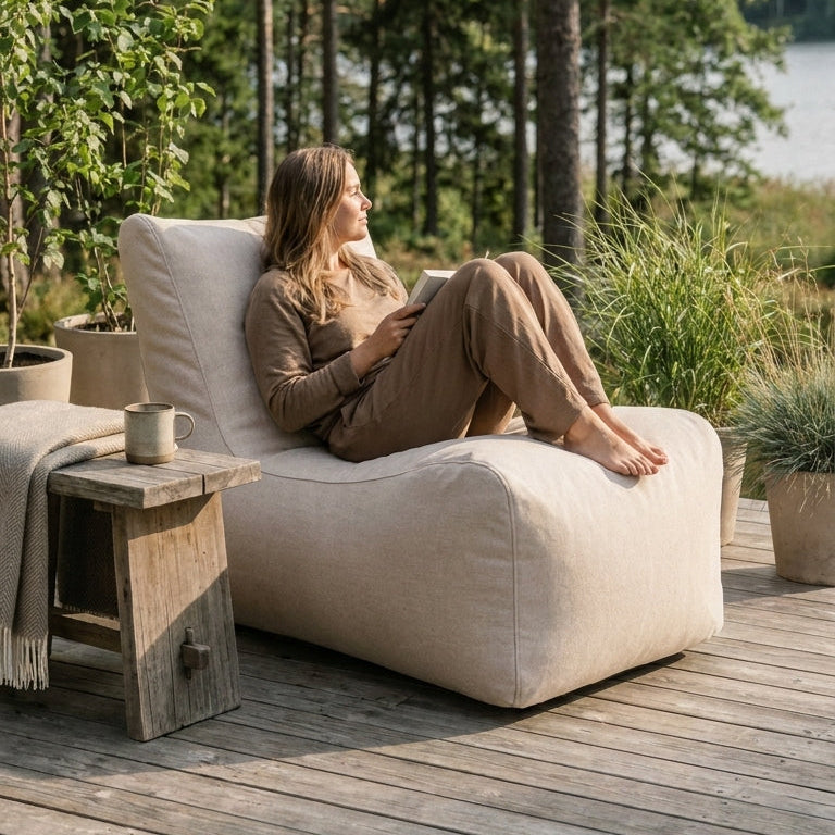 Sittsäck Lounge Riviera Beige