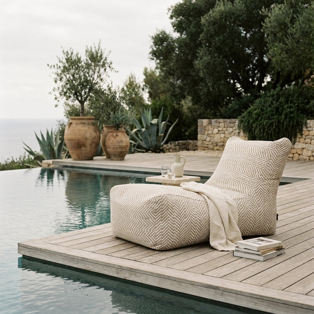 Sittsäck Lounge Zarzuela Beige