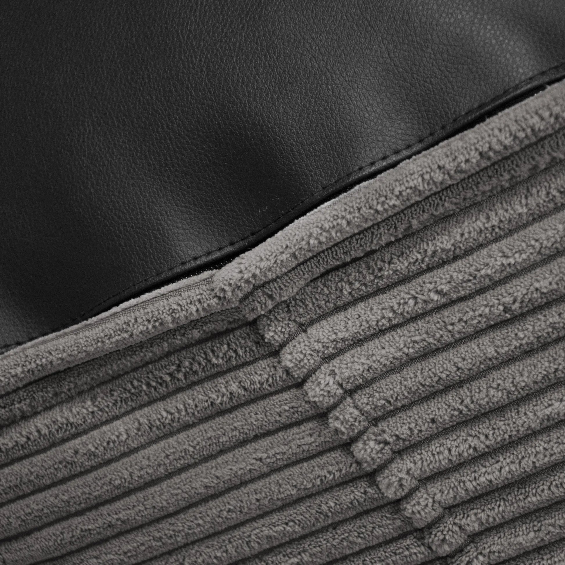 Fåtölj Sittsäck Om 135 Waves Dark Grey-Fåtöljer OM-Slowdown