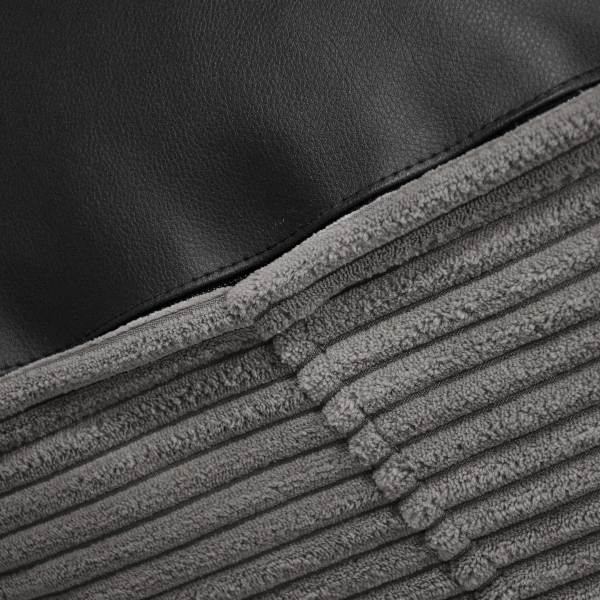 Fåtölj Sittsäck Om 135 Waves Dark Grey-Fåtöljer OM-Slowdown