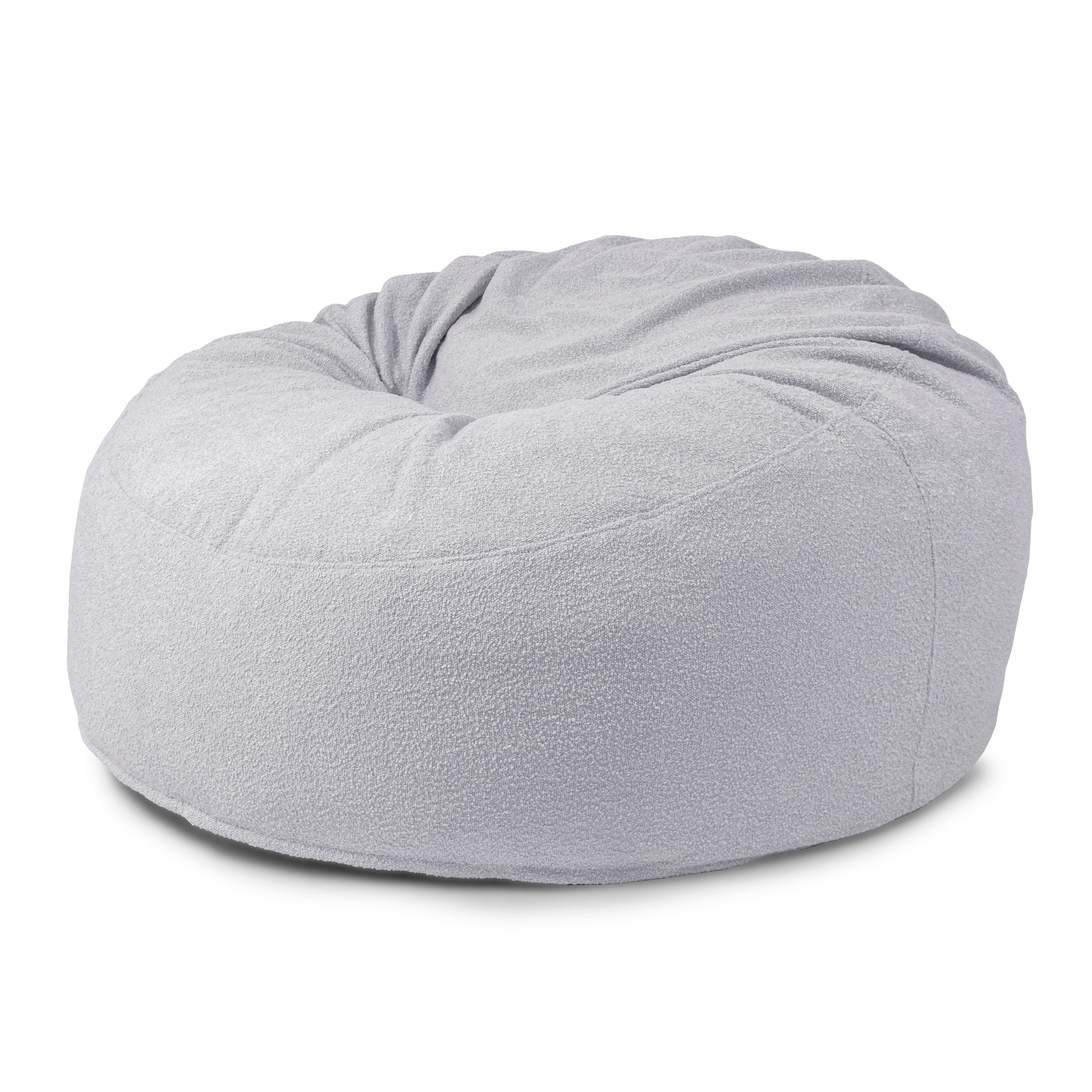Foam Bean bag Om 135 Madu Light Grey