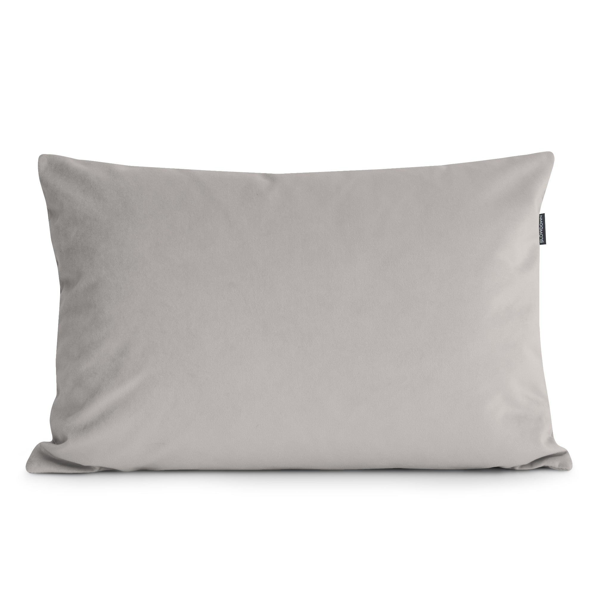 Dekorationskudde 65x45 Barcelona sammet  White Grey