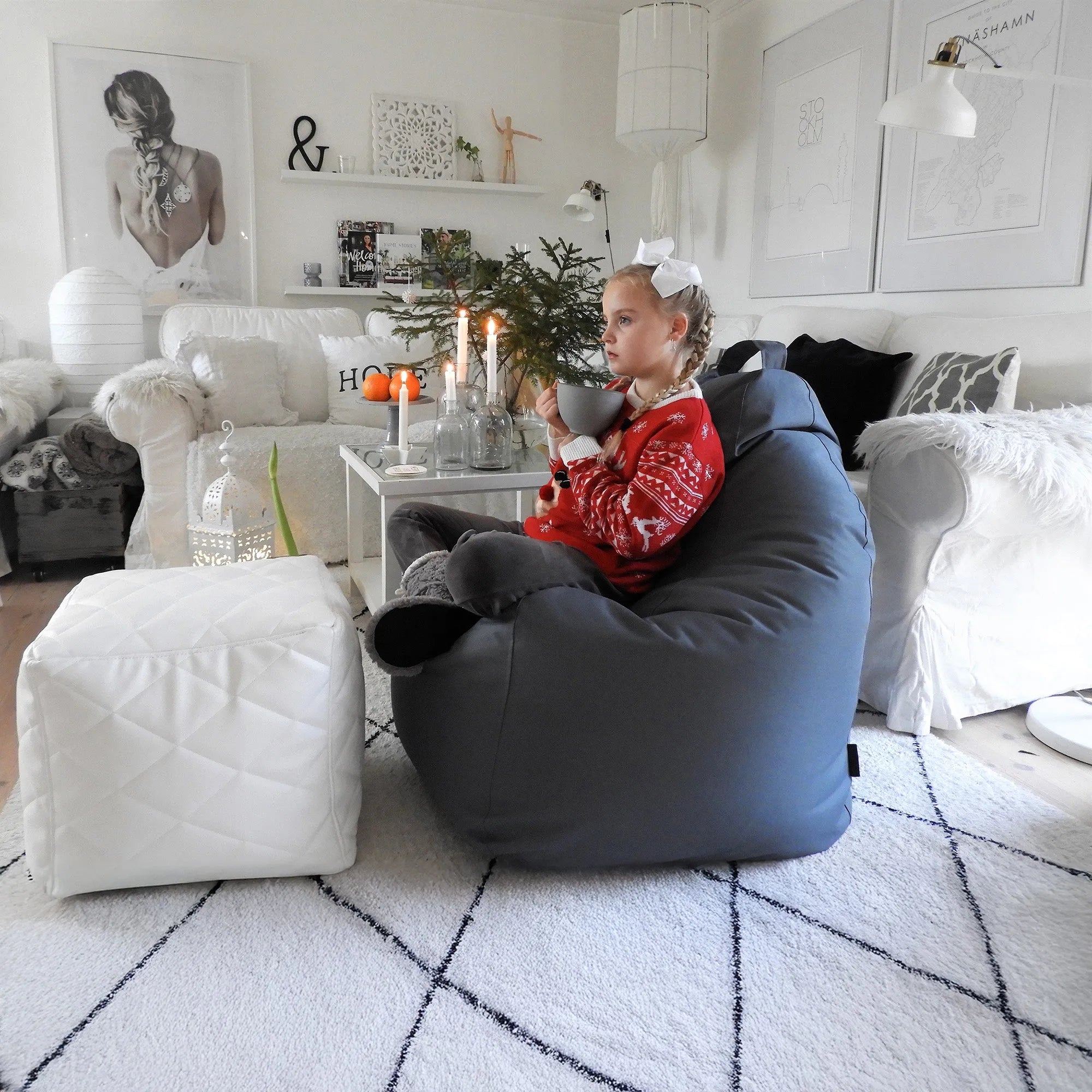 Sittsäck Play OX Grey-Fåtöljer Play-Slowdown